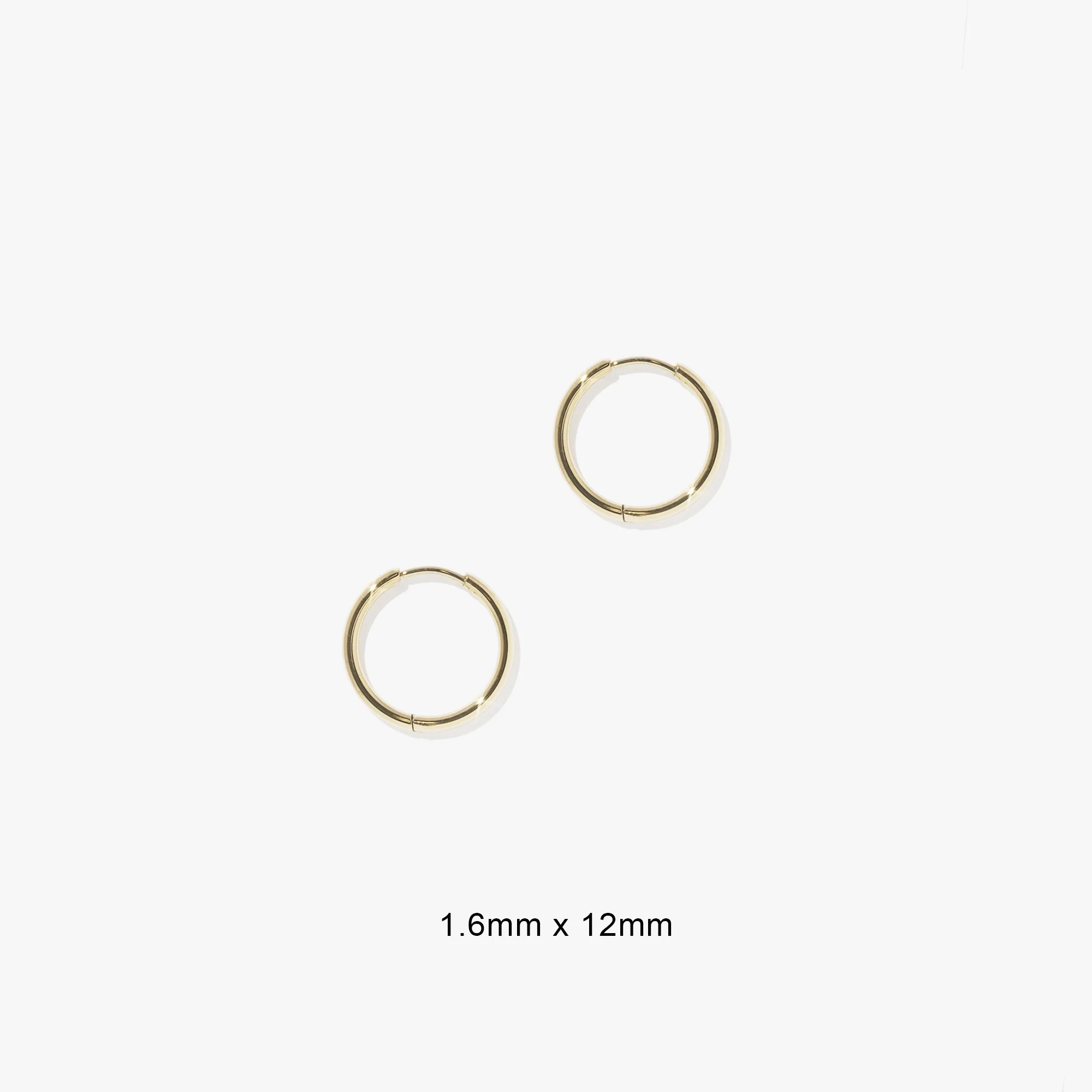 1.6mm Infinity Hoops (Pair) - Image 26