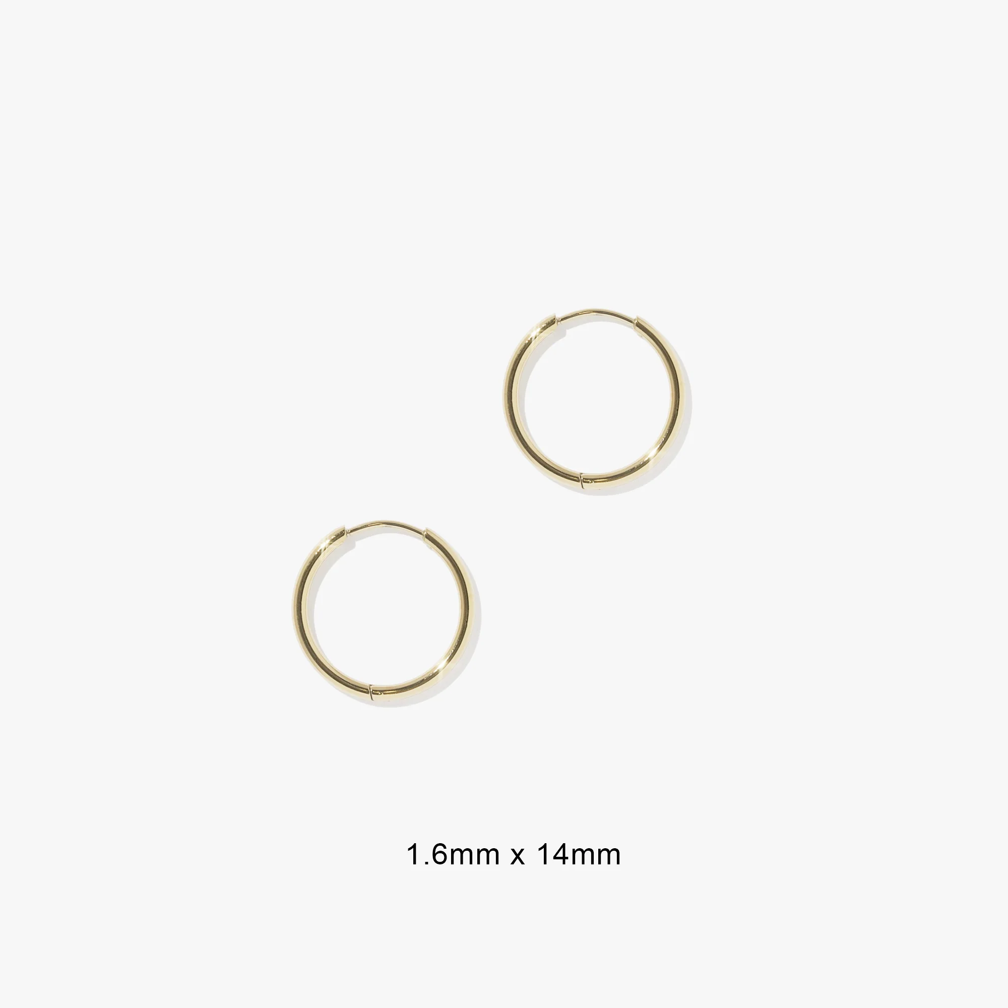 1.6mm Infinity Hoops (Pair) - Image 27