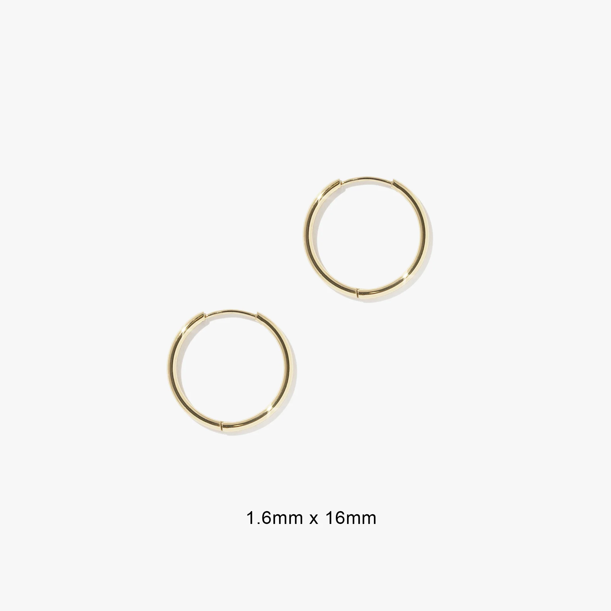 1.6mm Infinity Hoops (Pair) - Image 28