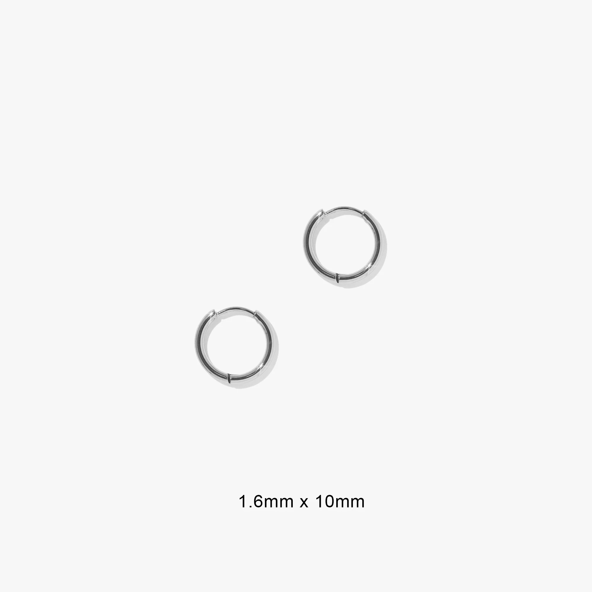 1.6mm Infinity Hoops (Pair) - Image 32