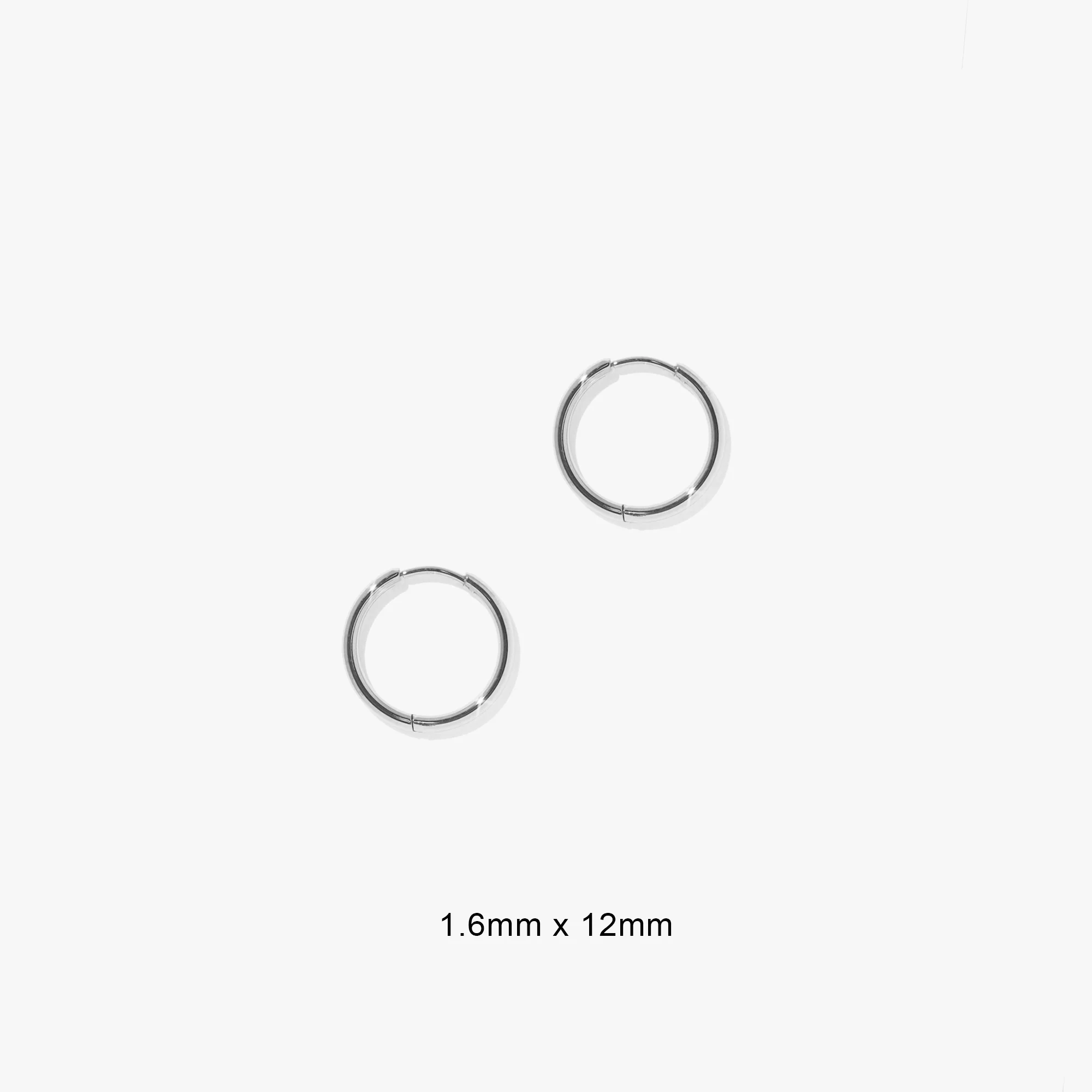 1.6mm Infinity Hoops (Pair) - Image 33