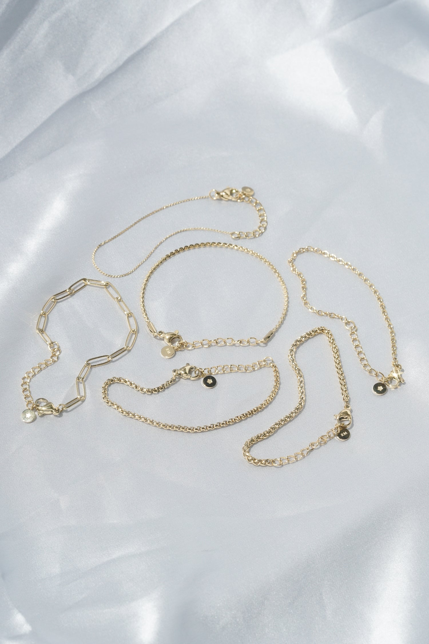 2mm Cable Link Anklet - Image 3