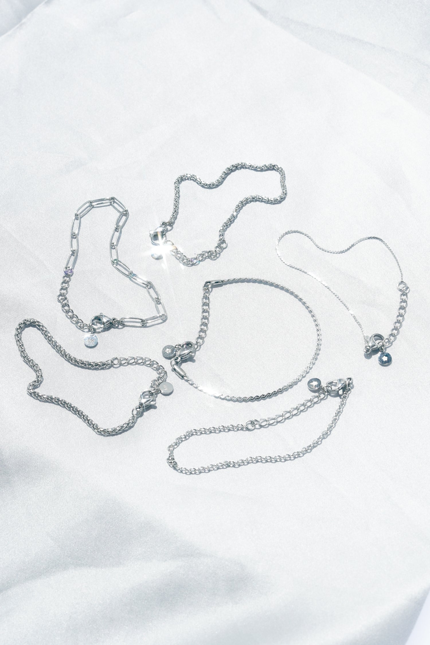 2mm Cable Link Anklet - Image 6