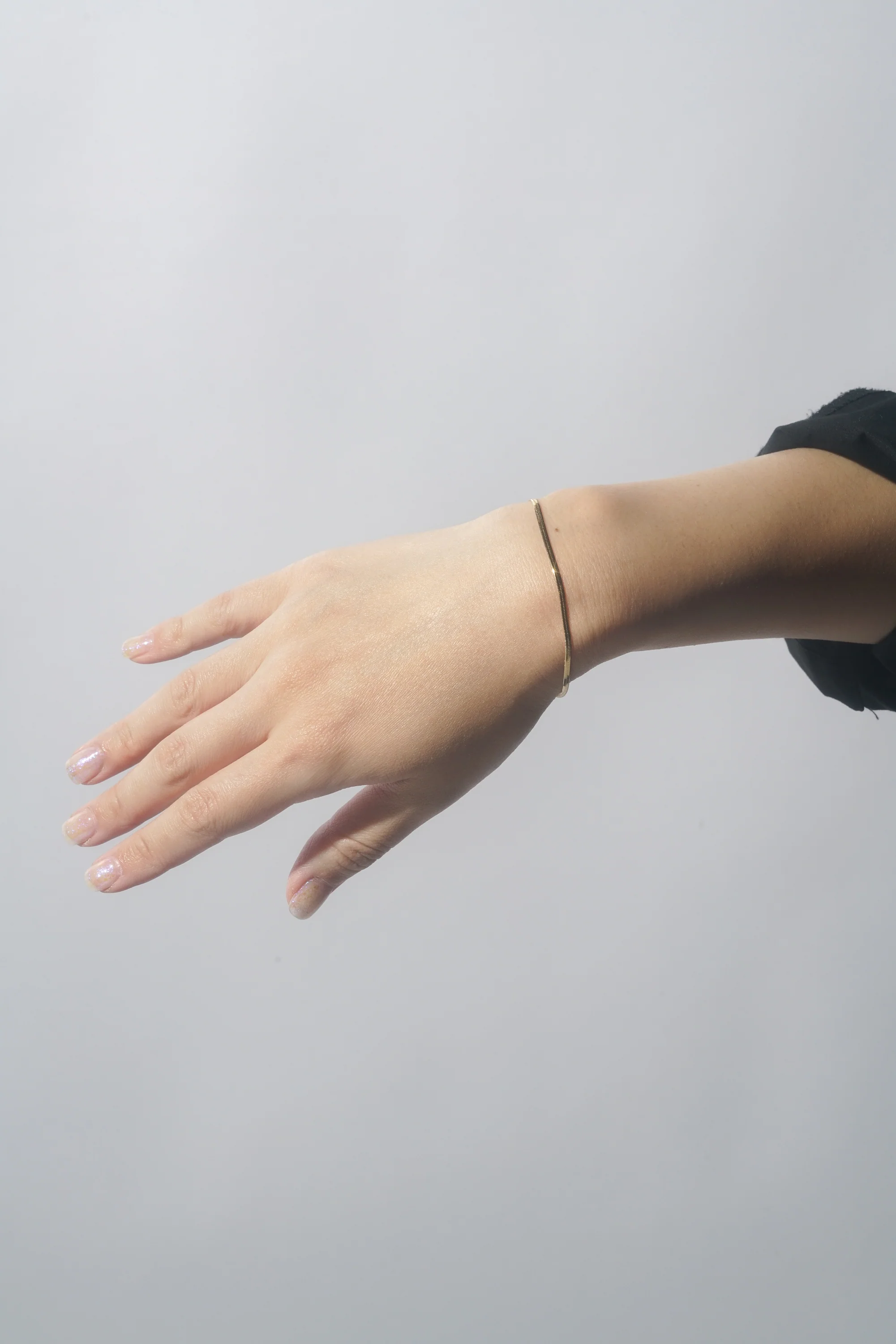 2mm Herringbone Bracelet - Image 6
