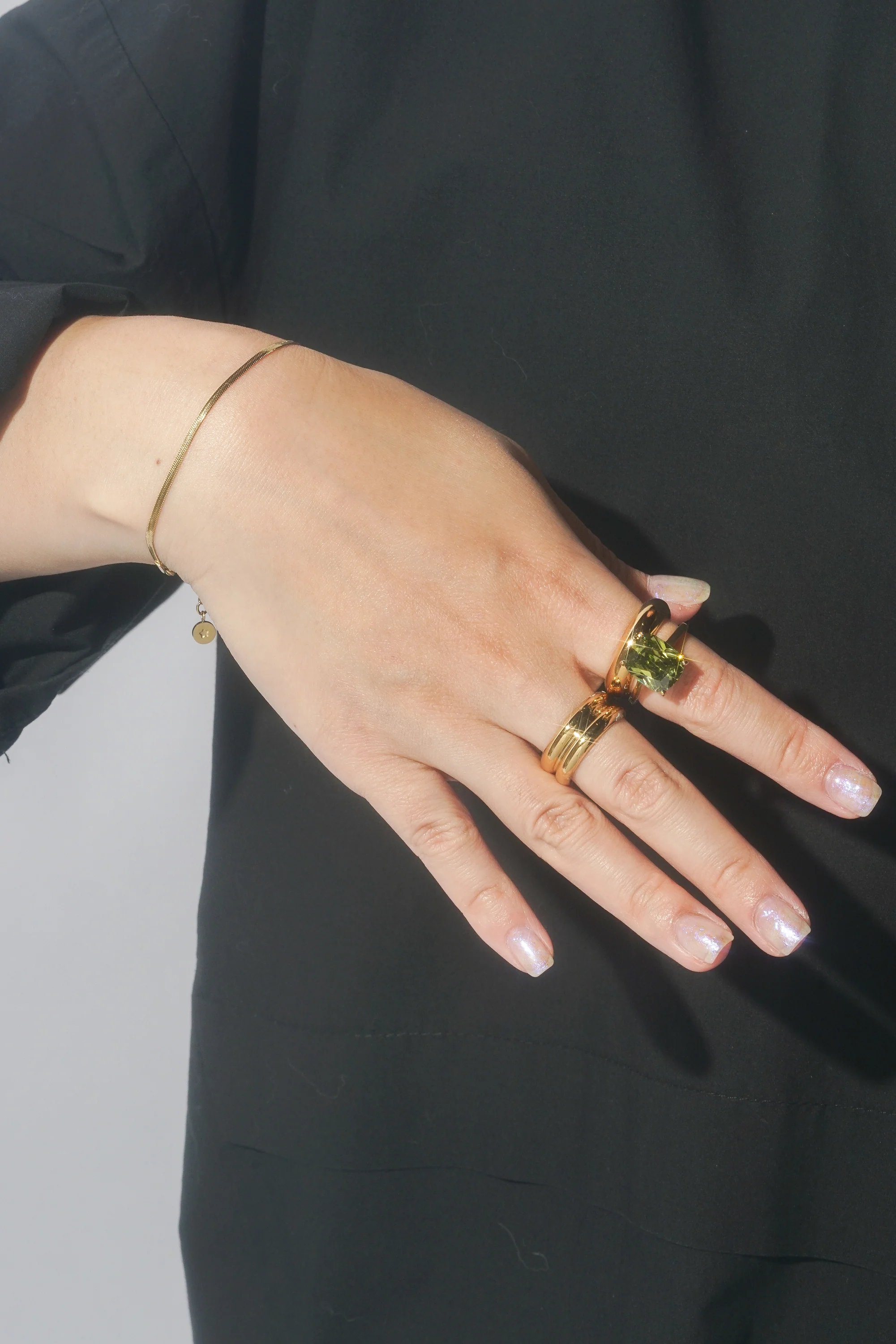 2mm Herringbone Bracelet - Image 8