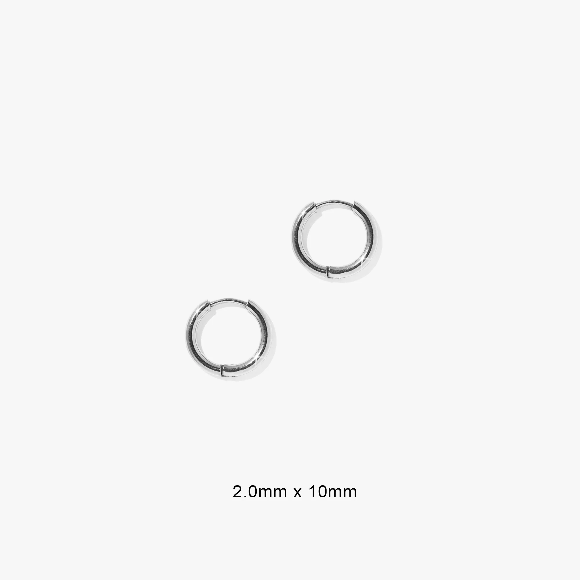 2.0mm Infinity Hoops (Pair) - Image 11