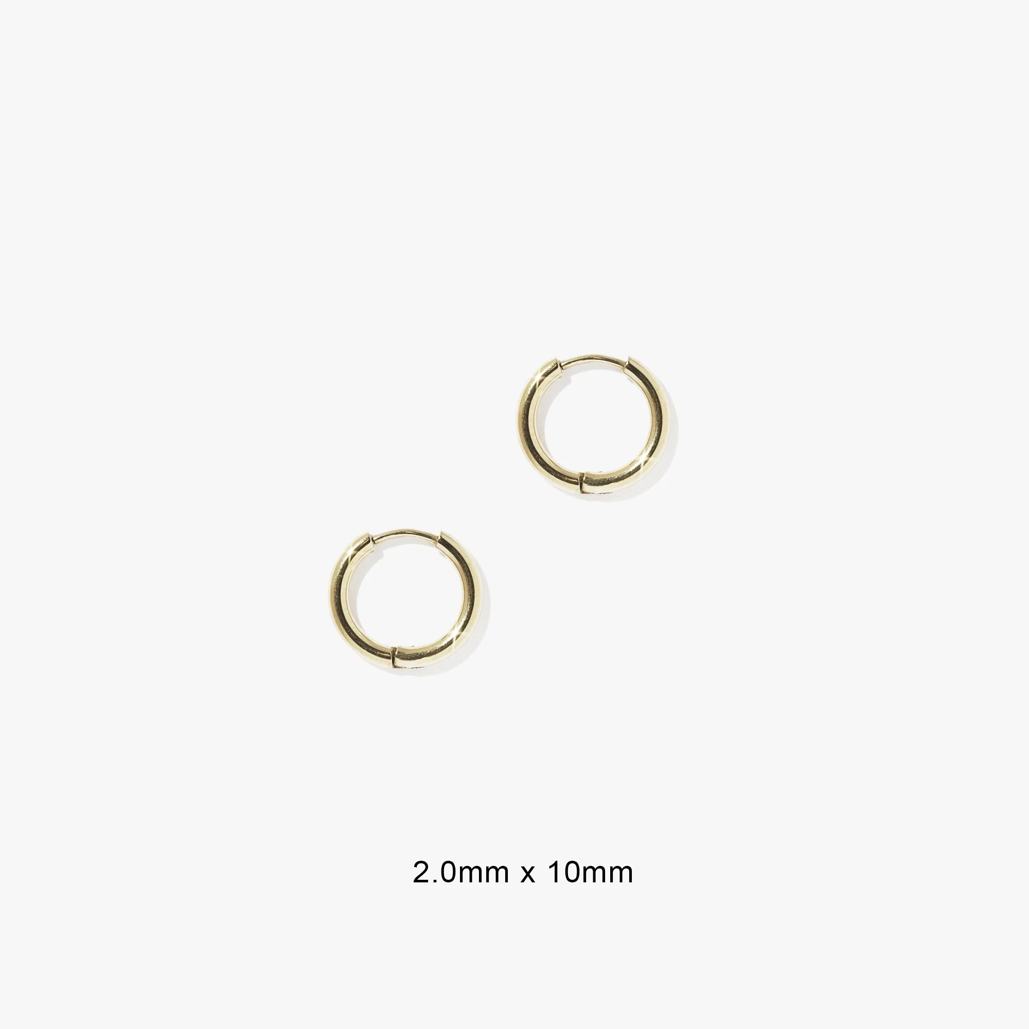 2.0mm Infinity Hoops (Pair) - Image 3