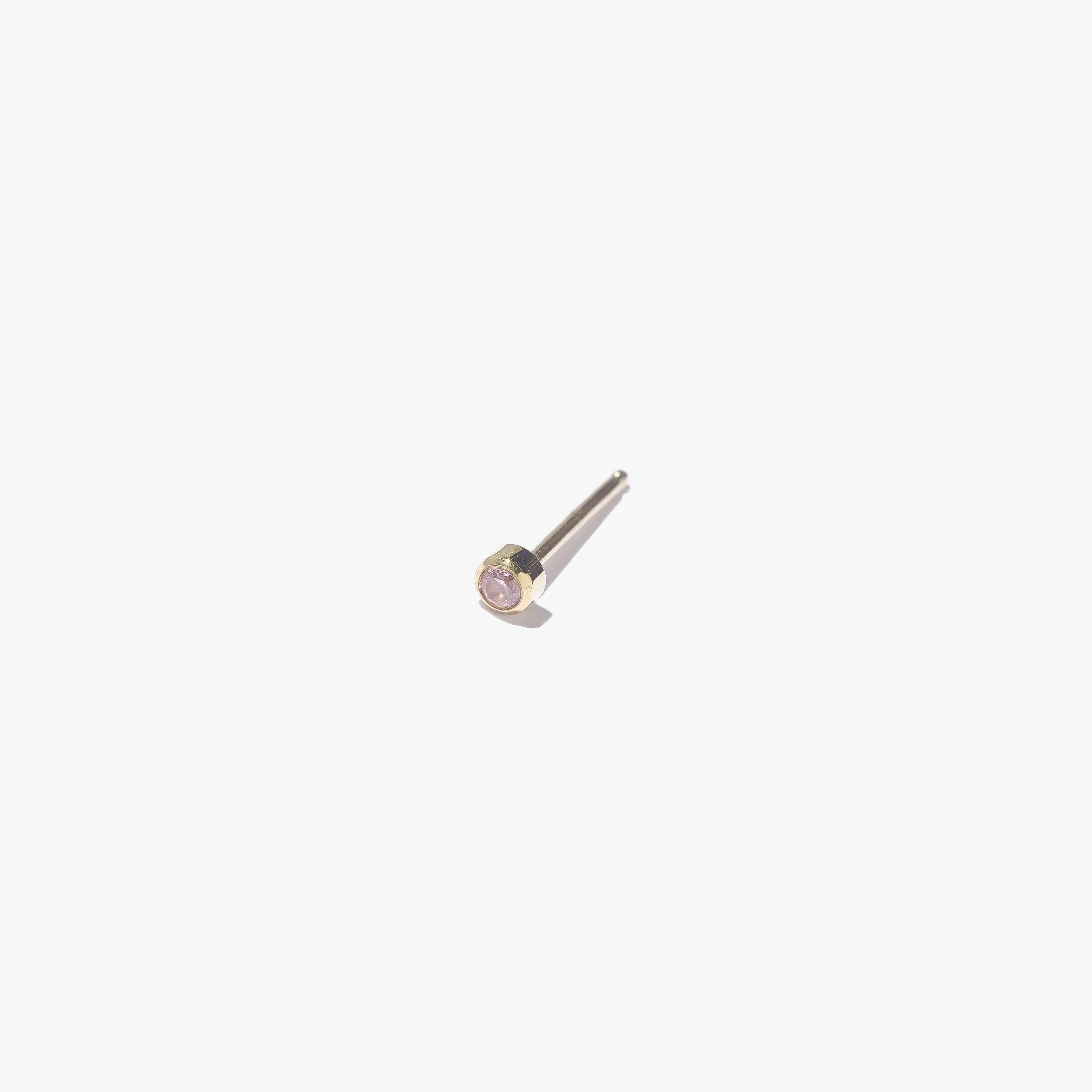 2mm Lonely Lilac Stud (Single) - Image 3