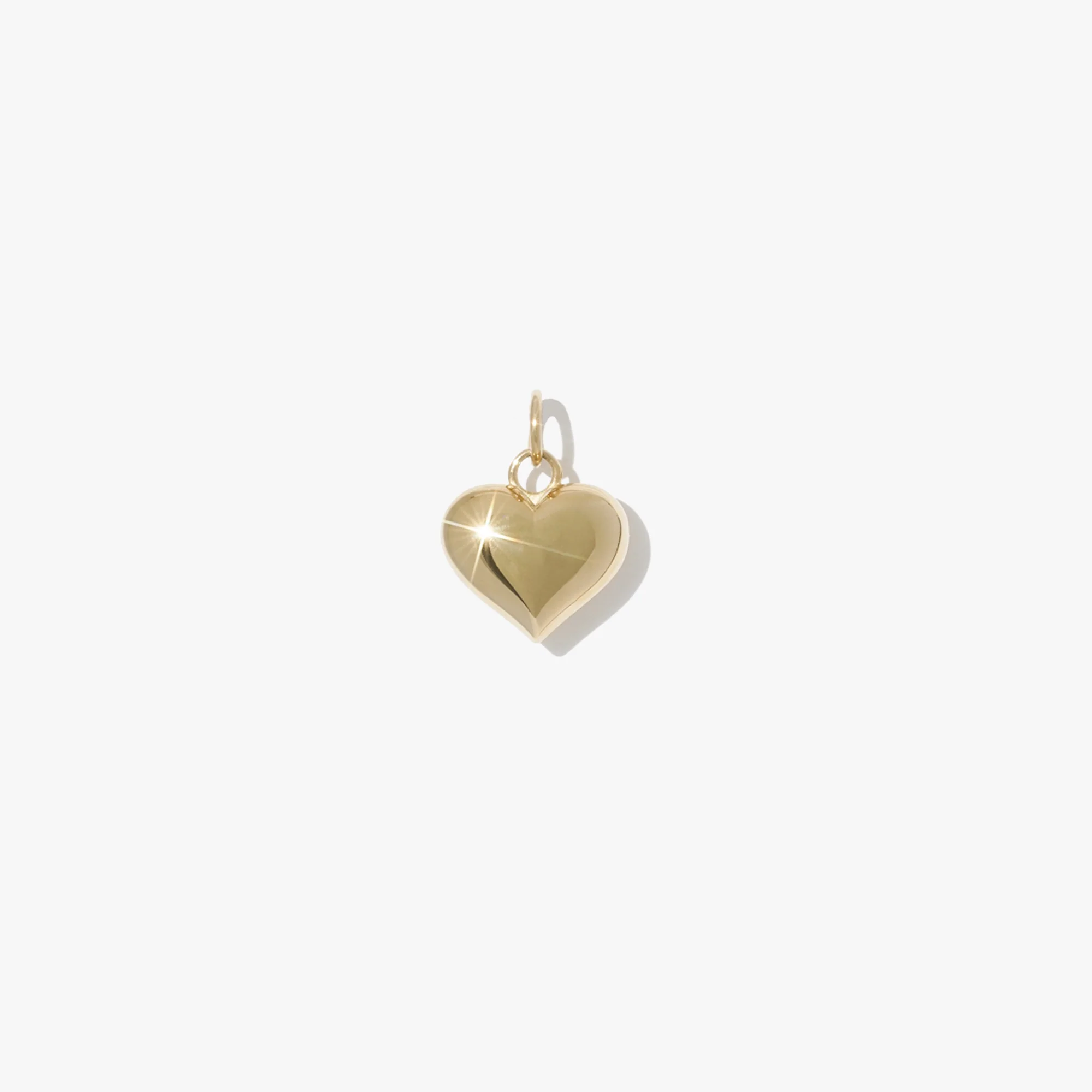 3D Heart Pendant - (Single)
