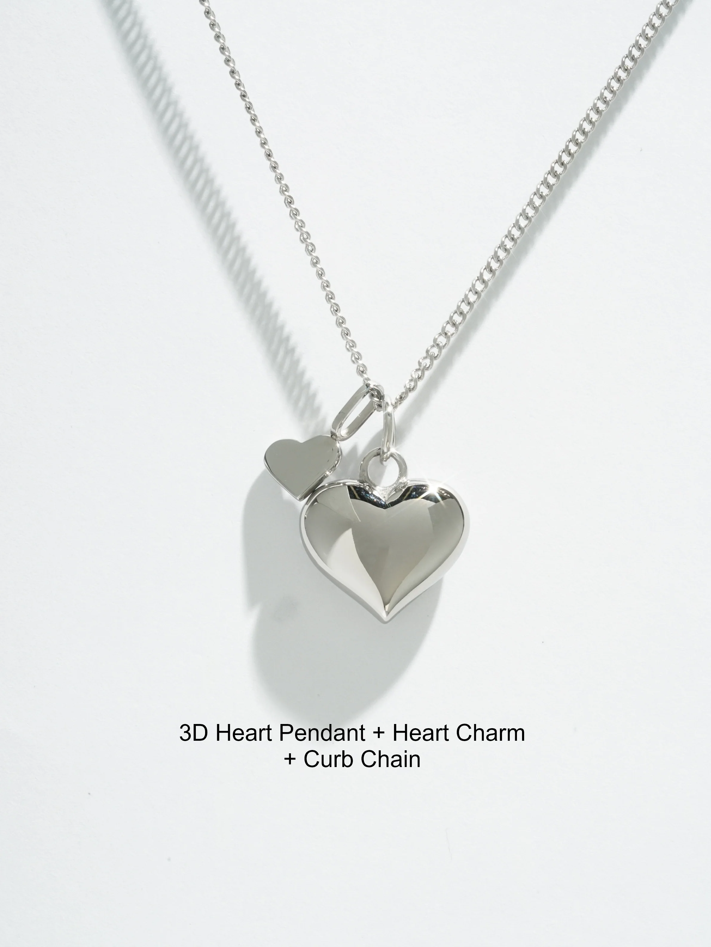 3D Heart Pendant - (Single) - Image 10