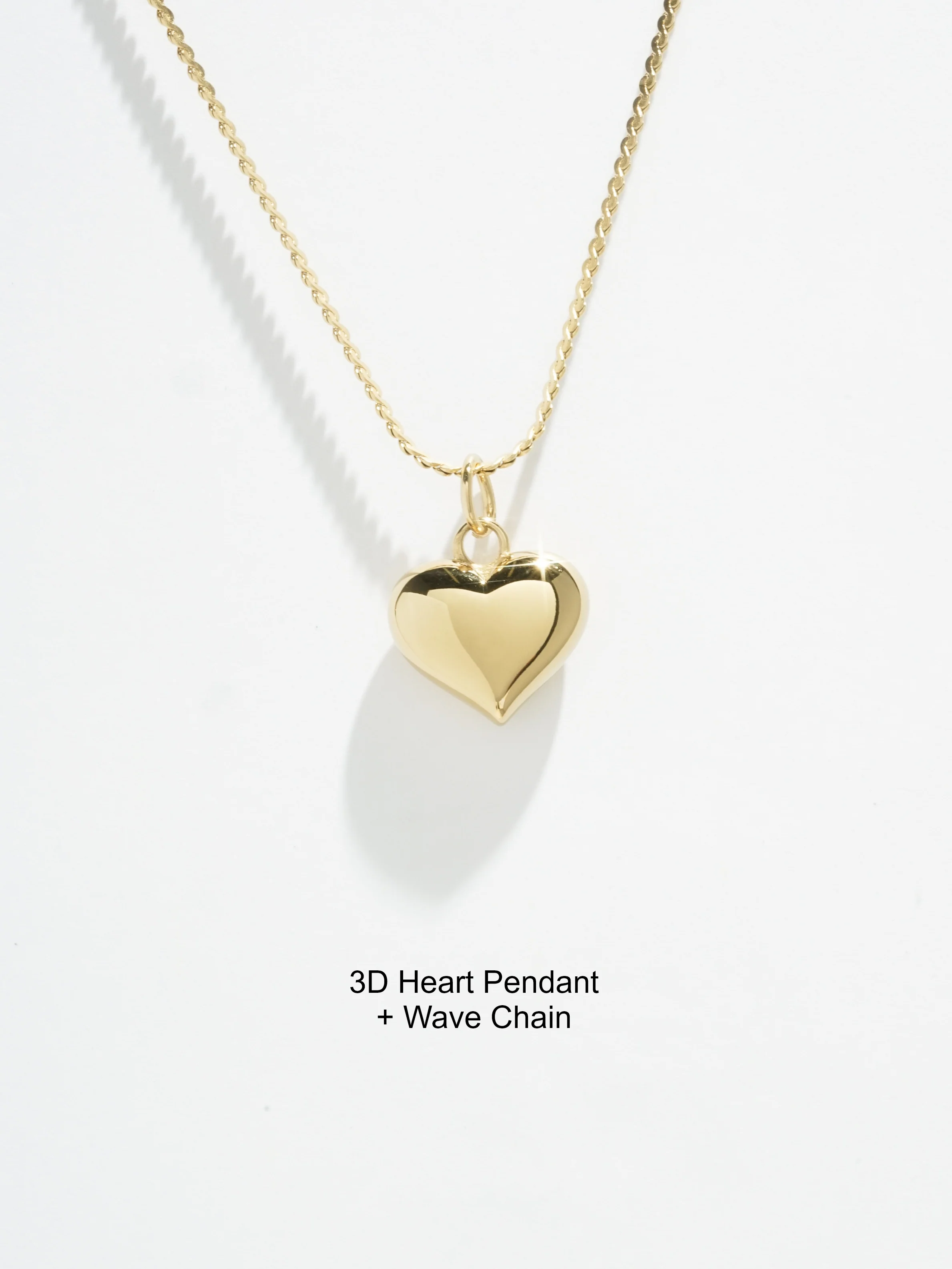3D Heart Pendant - (Single) - Image 6