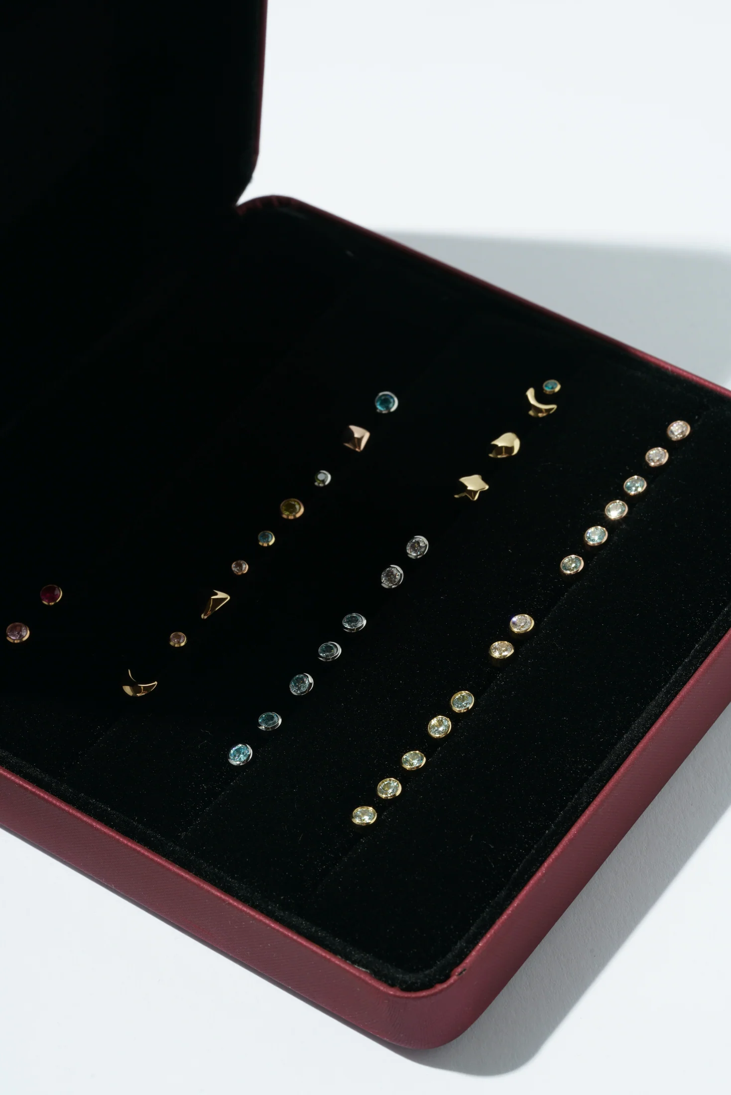 3mm Lonely Aquamarine Stud (Single) - Image 9