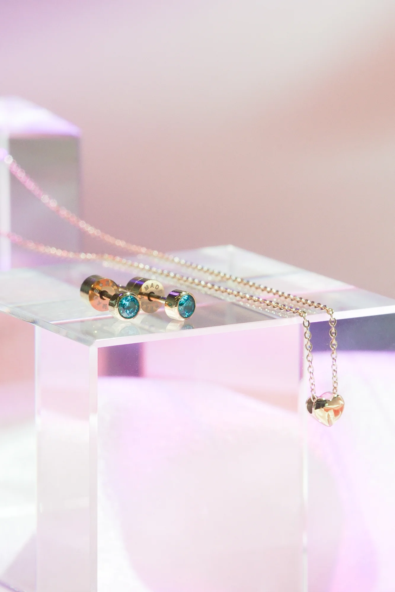 3mm Lonely Topaz Stud (Single) - Image 5