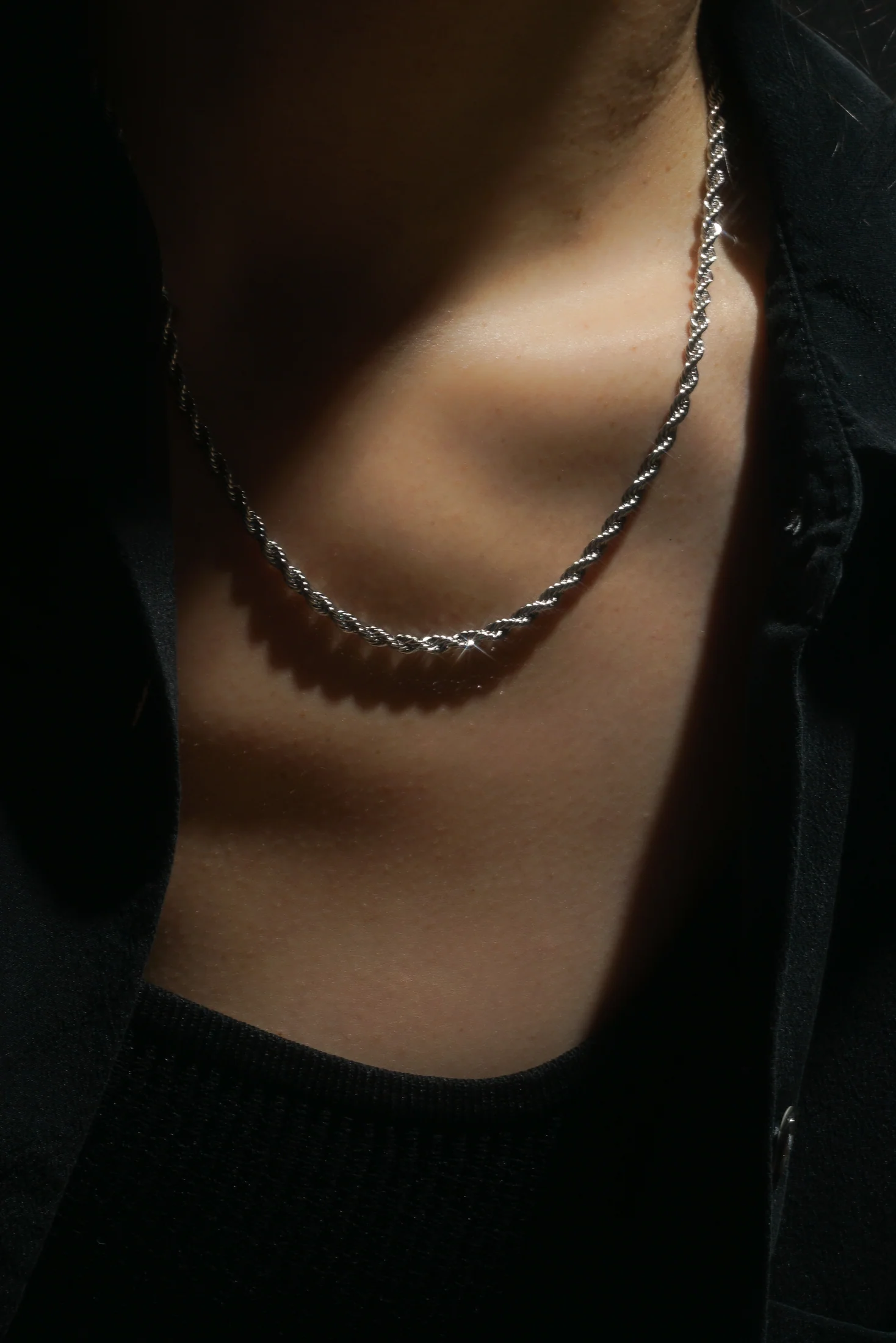 3mm Rope Chain - Hypoallergenic Steel - Image 6