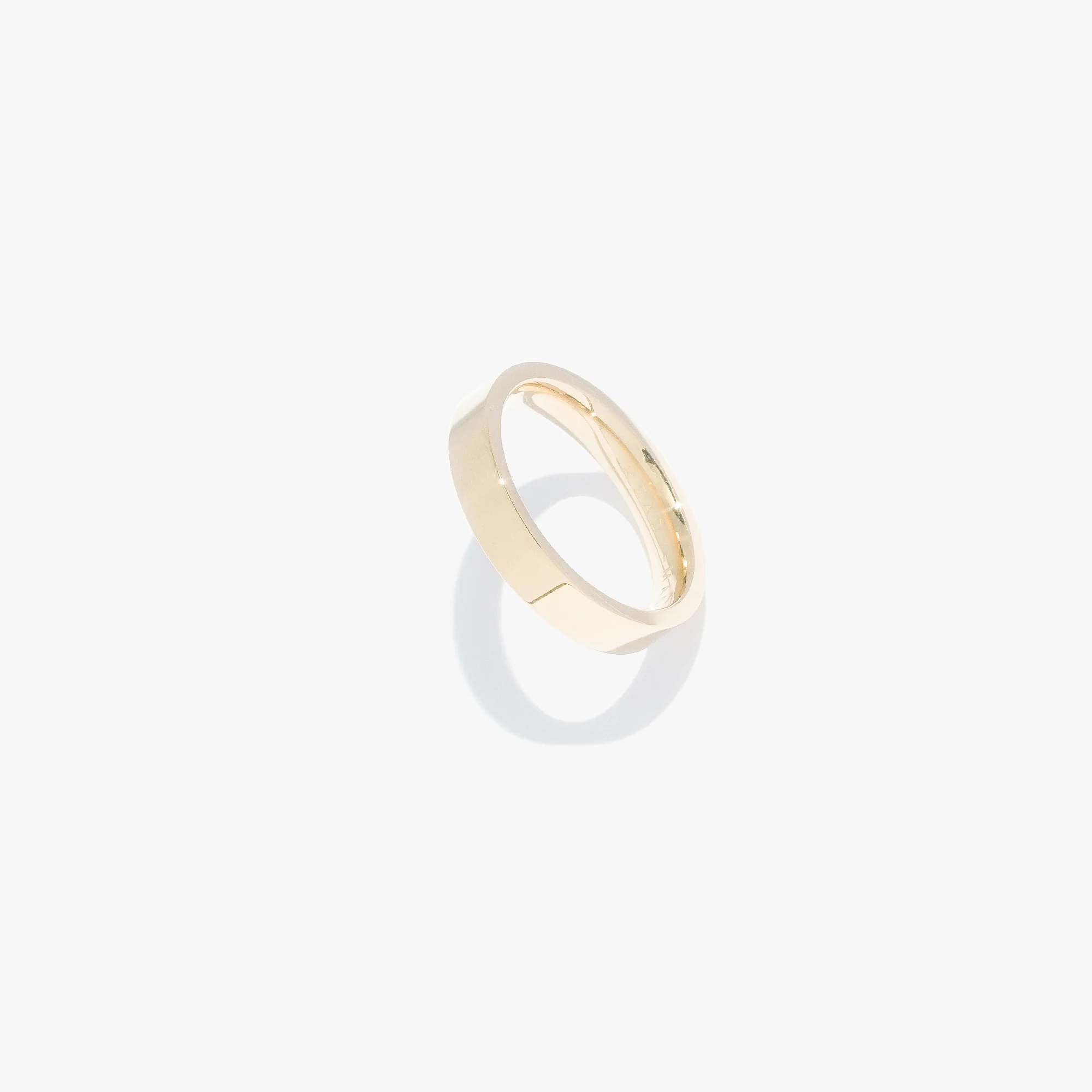 4mm Cigar Band - Hypoallergenic Steel - Image 3
