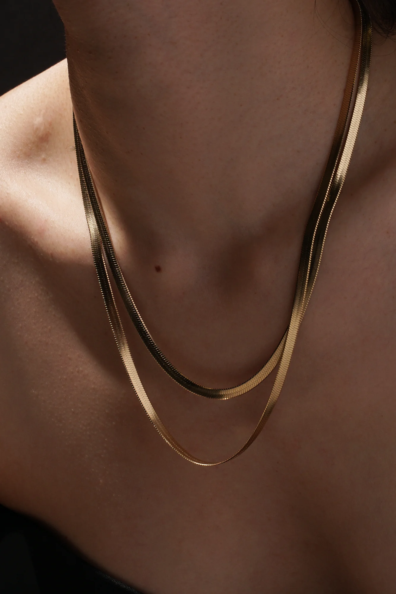 4mm Herringbone Chain - Image 3