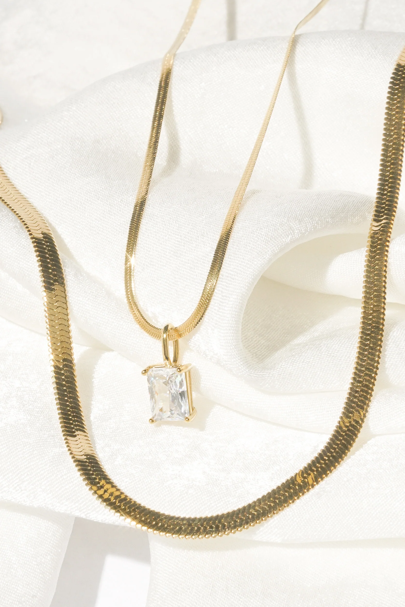 4mm Herringbone Chain - Image 7