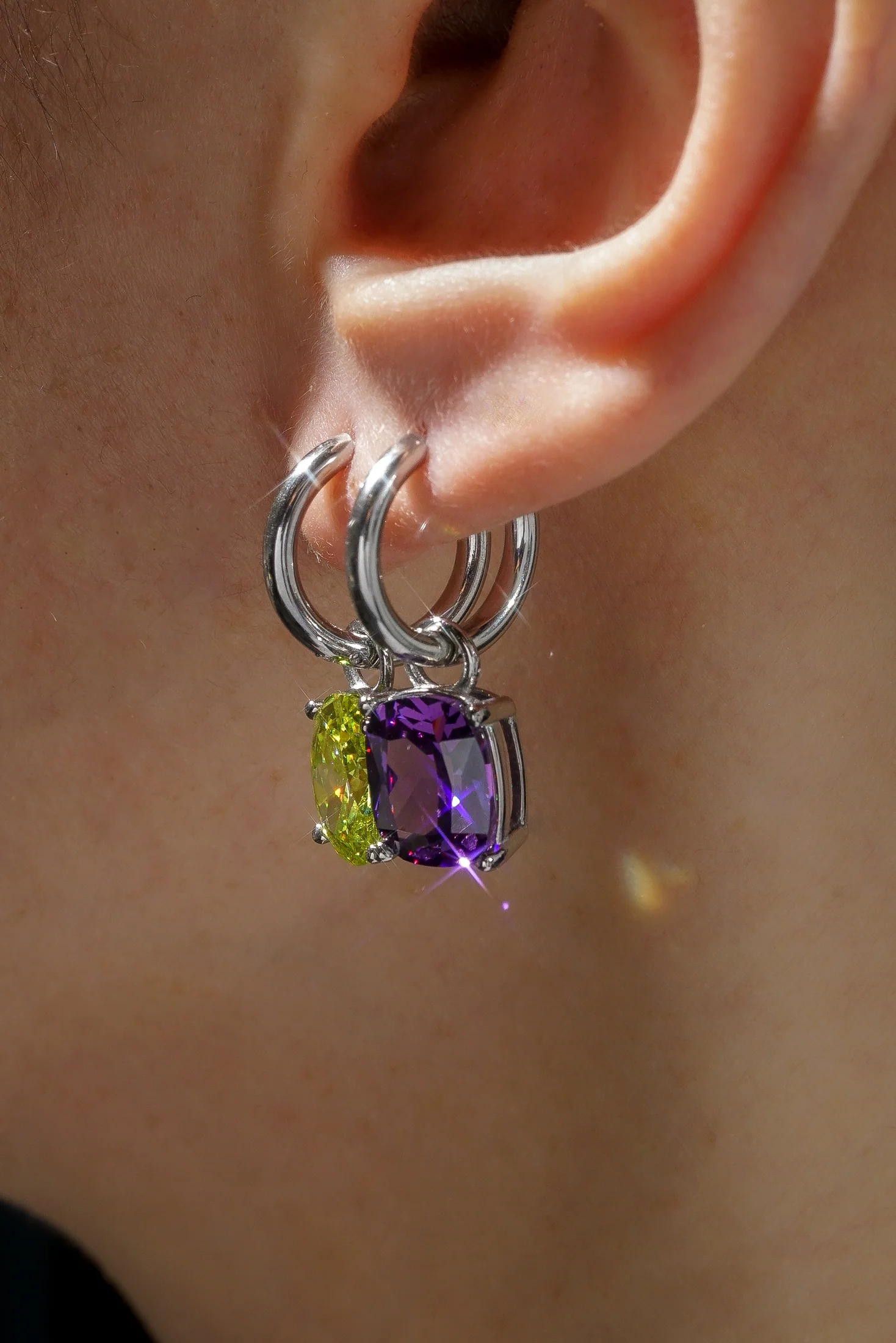 Amethyst Gemmy - Hypoallergenic Steel - Image 11