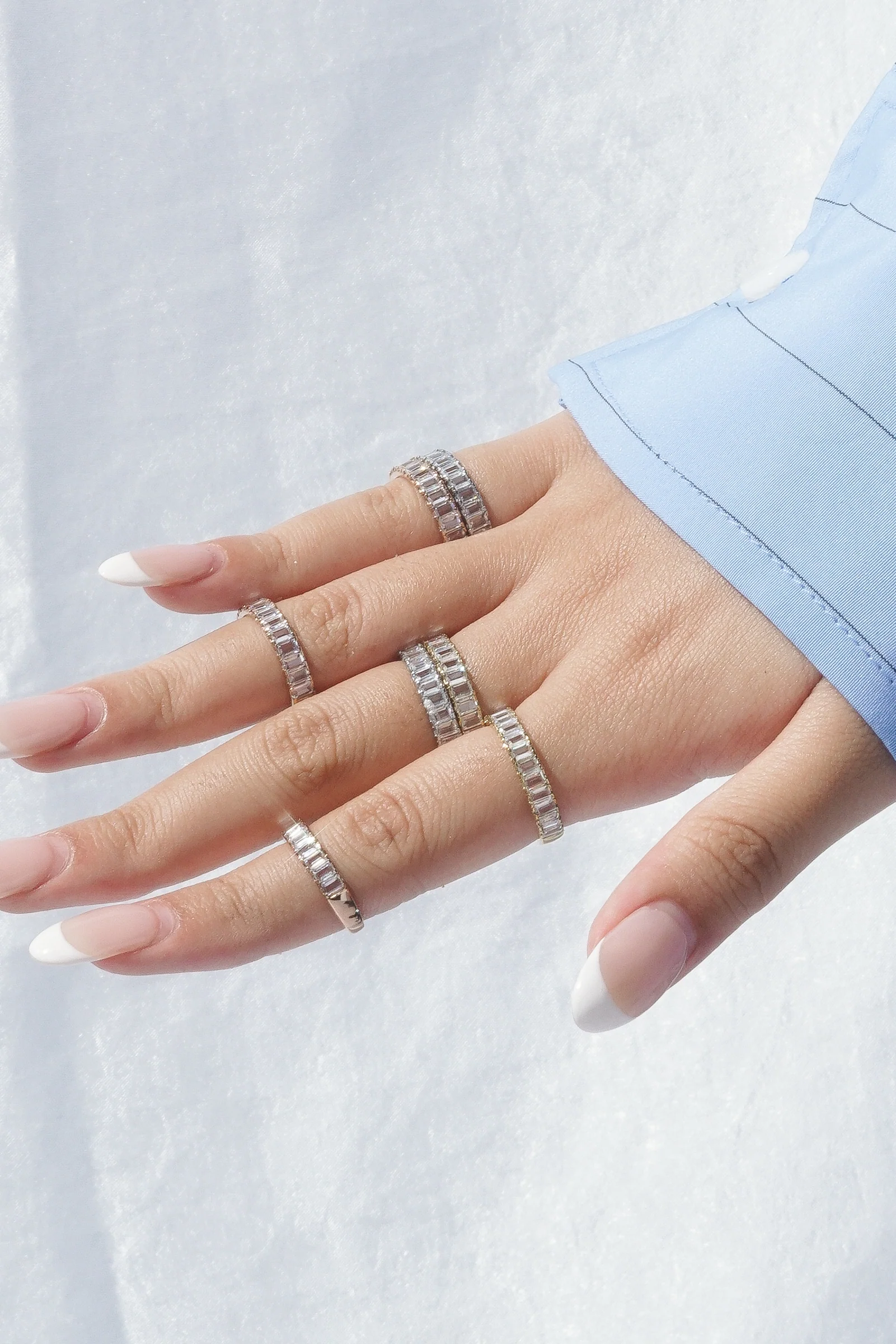 Baguette Ring - Hypoallergenic Steel - Image 13