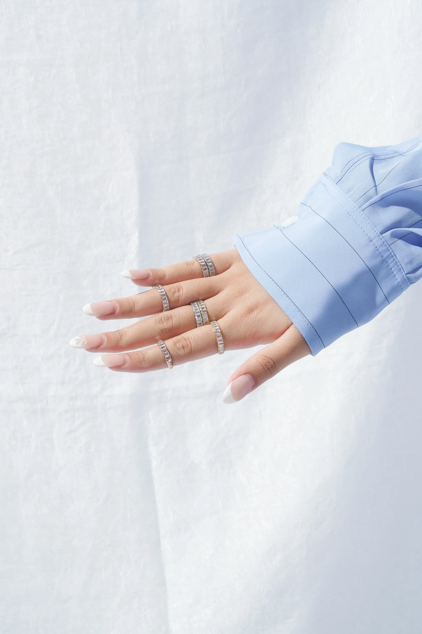 Baguette Ring - Hypoallergenic Steel - Image 16