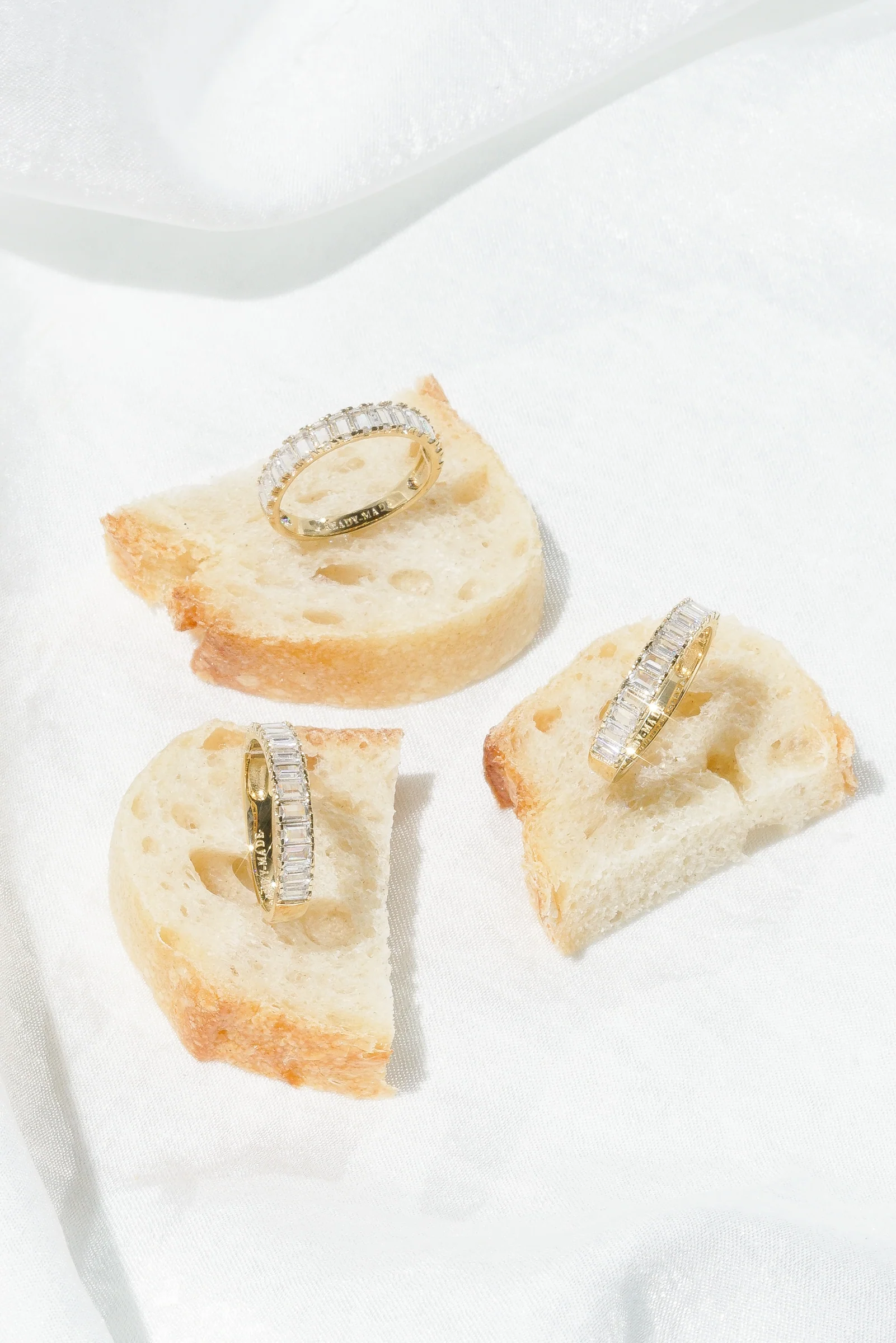 Baguette Ring - Hypoallergenic Steel - Image 3
