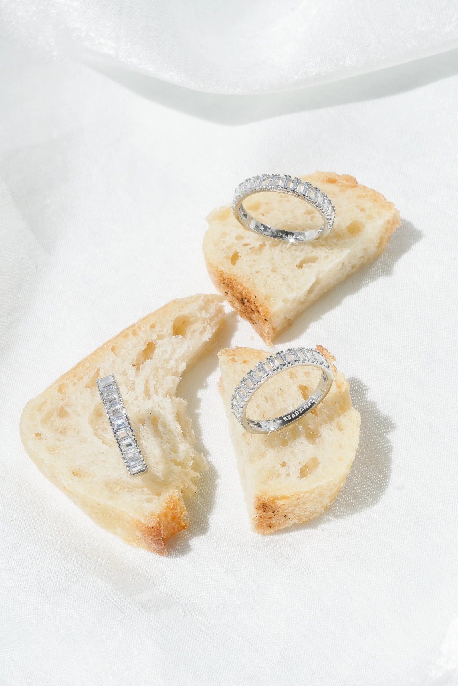 Baguette Ring - Hypoallergenic Steel - Image 4