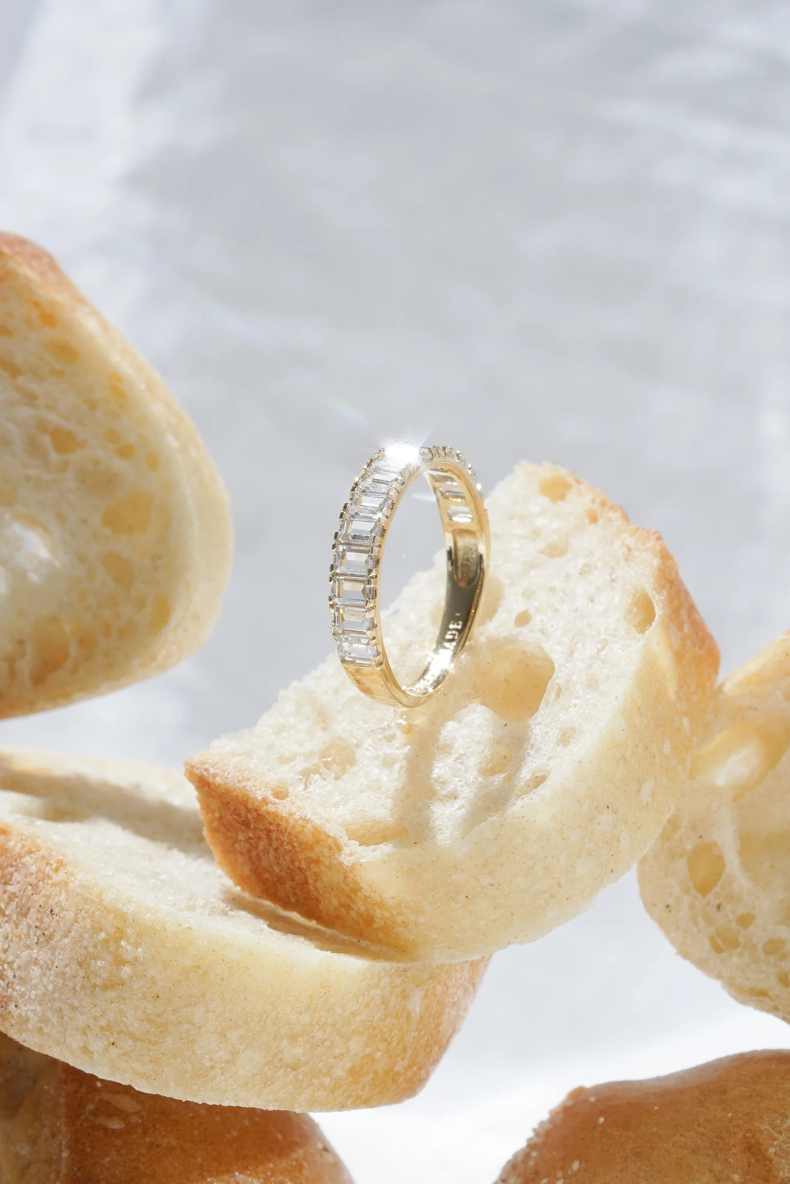 Baguette Ring - Hypoallergenic Steel - Image 6