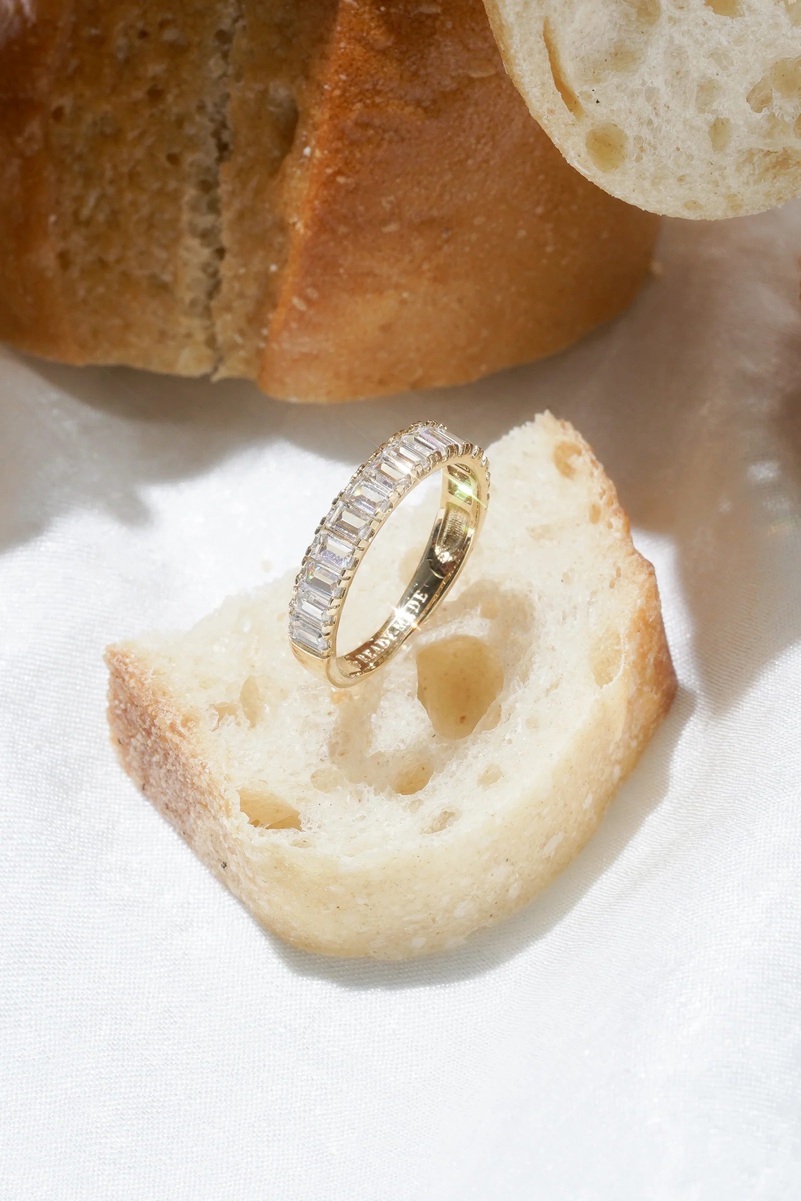 Baguette Ring - Hypoallergenic Steel - Image 7