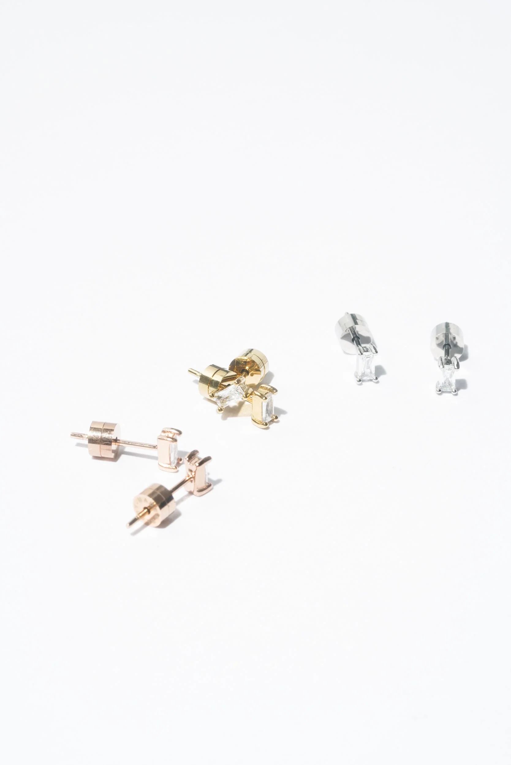 Baguette Studs (Pair) - Image 5
