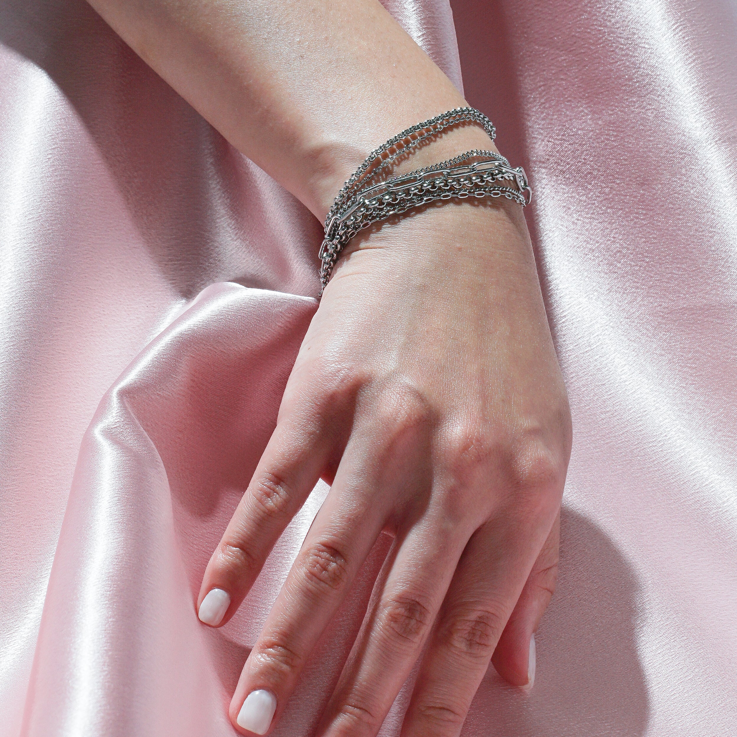 1mm Ball Chain Bracelet - Image 7