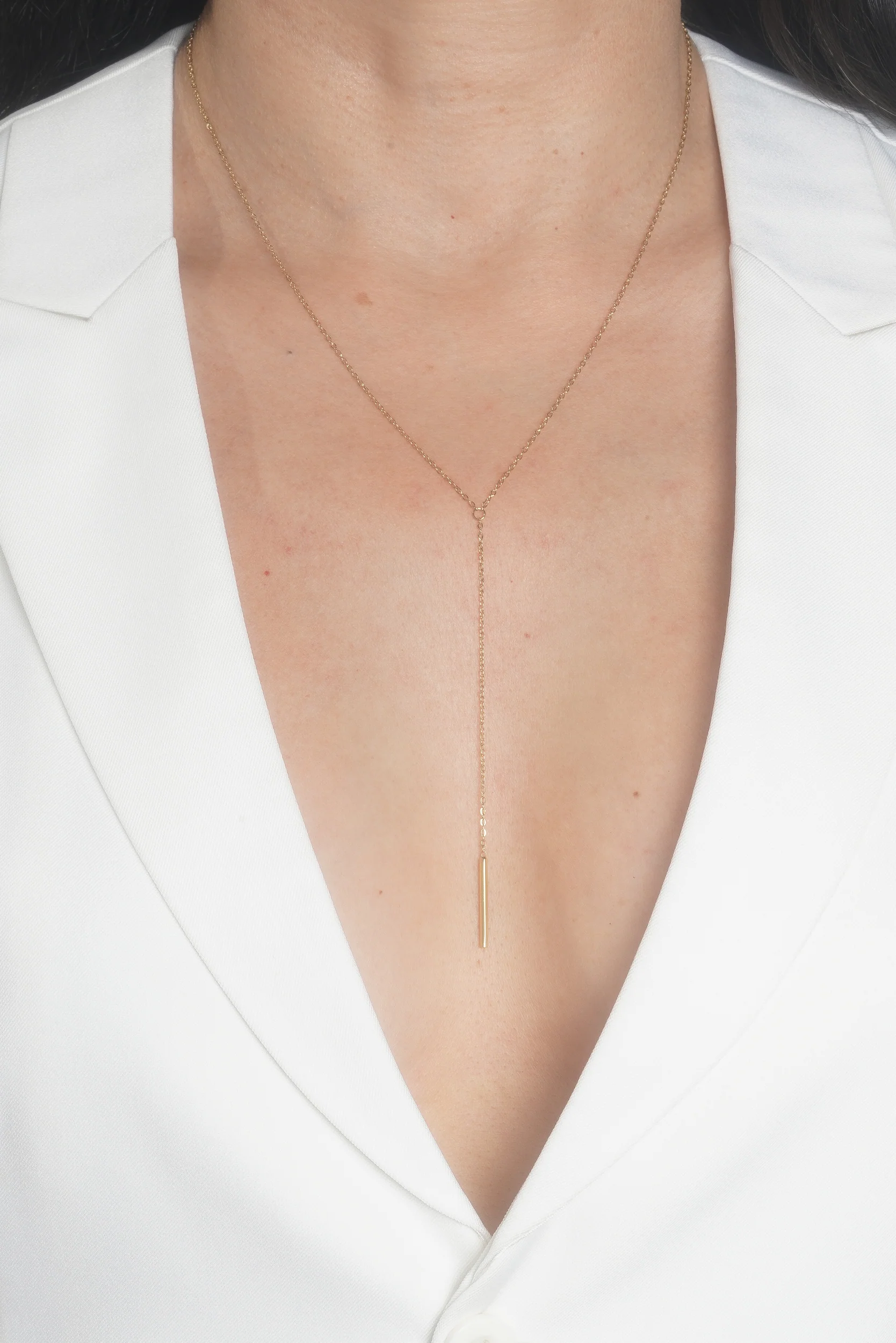 Bar Lariat Necklace - Image 4