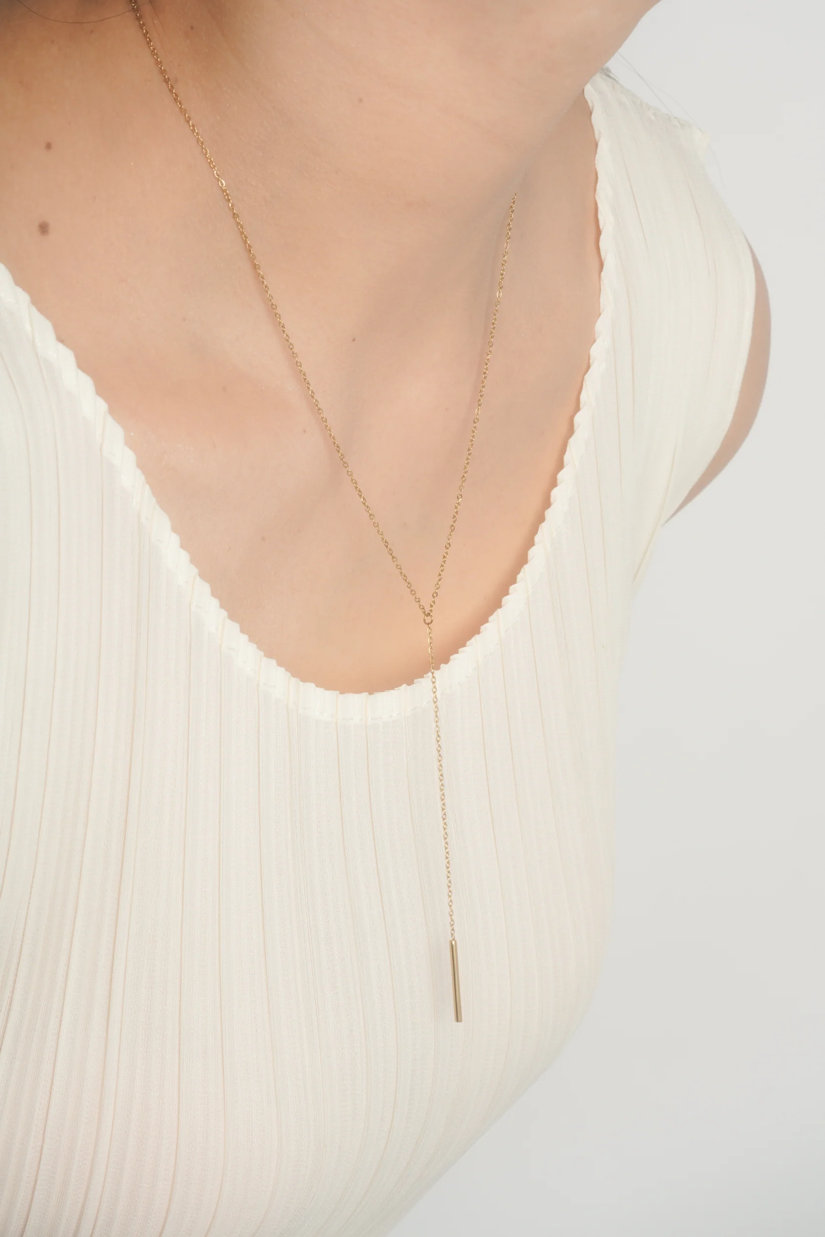 Bar Lariat Necklace - Image 5