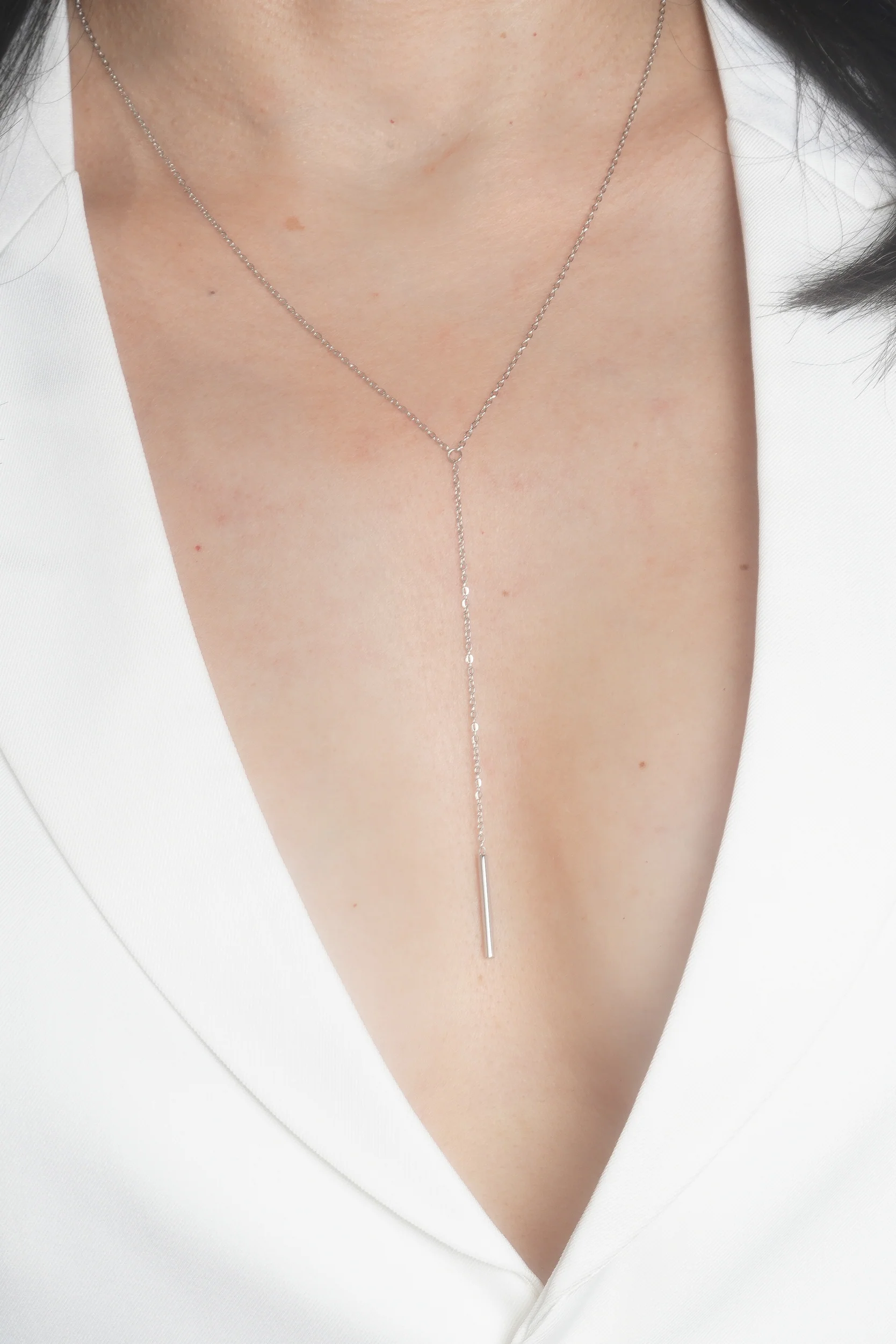 Bar Lariat Necklace - Image 6