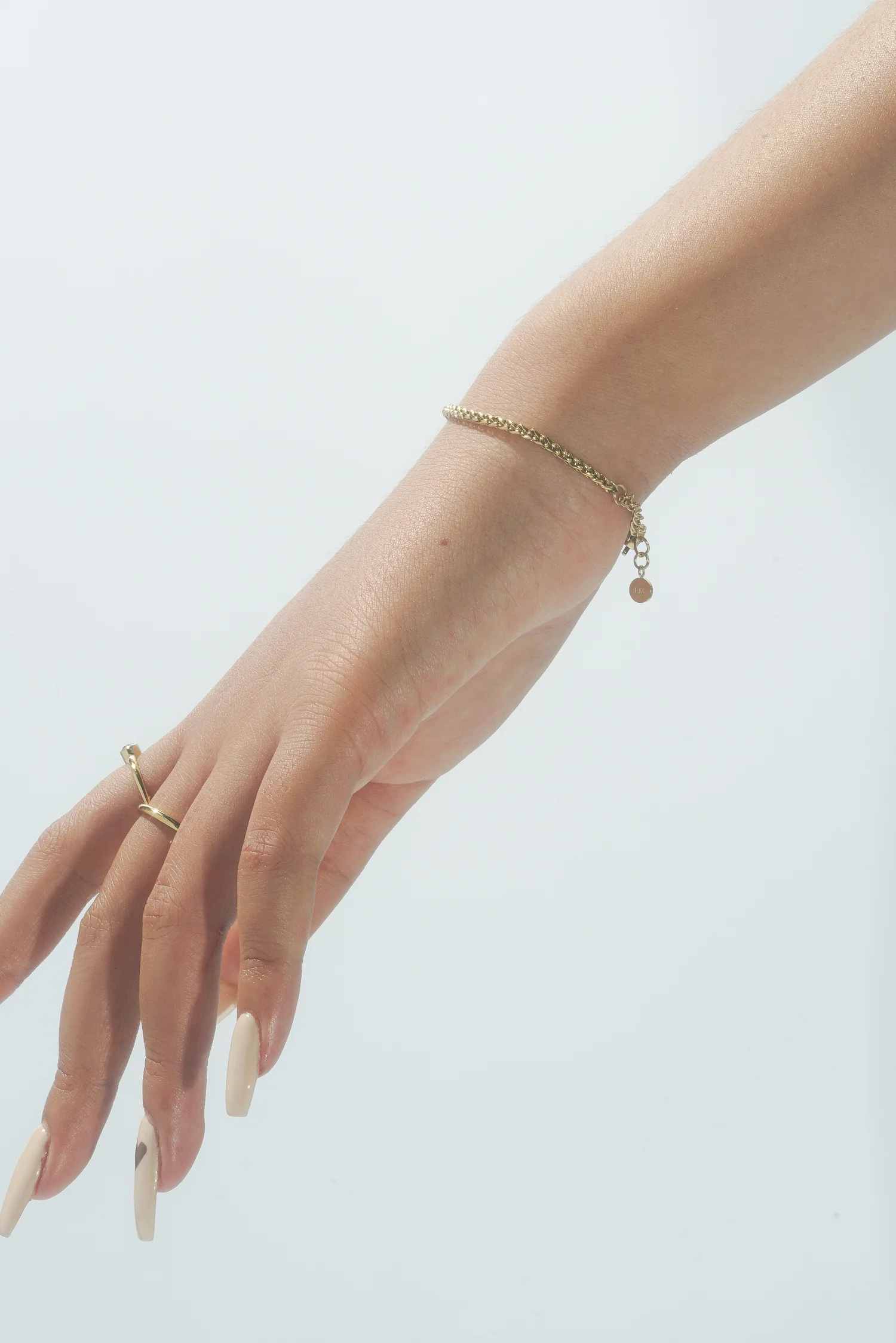Basketweave Chain Bracelet - Image 6