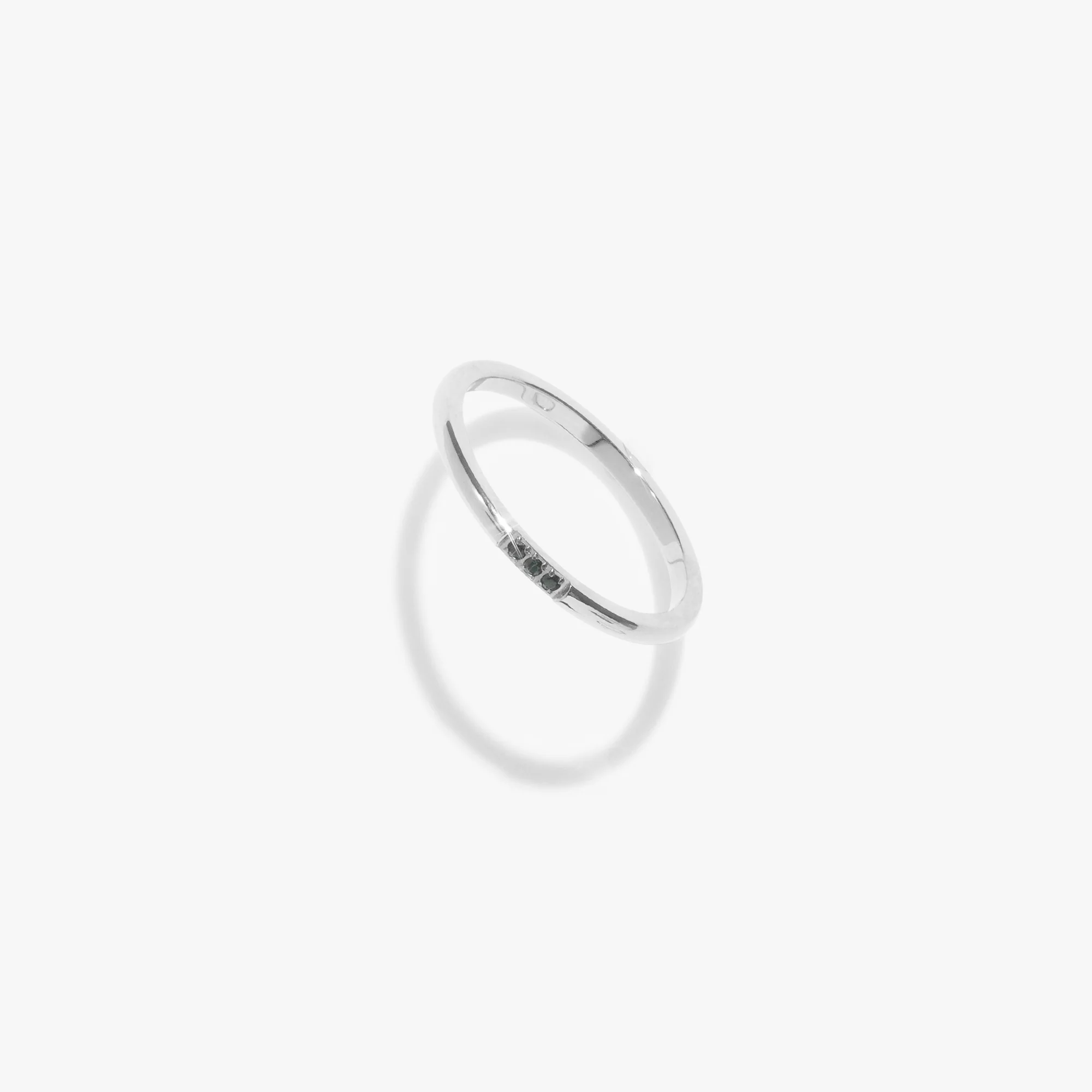 Black Diamante Stardust Ring - Image 5