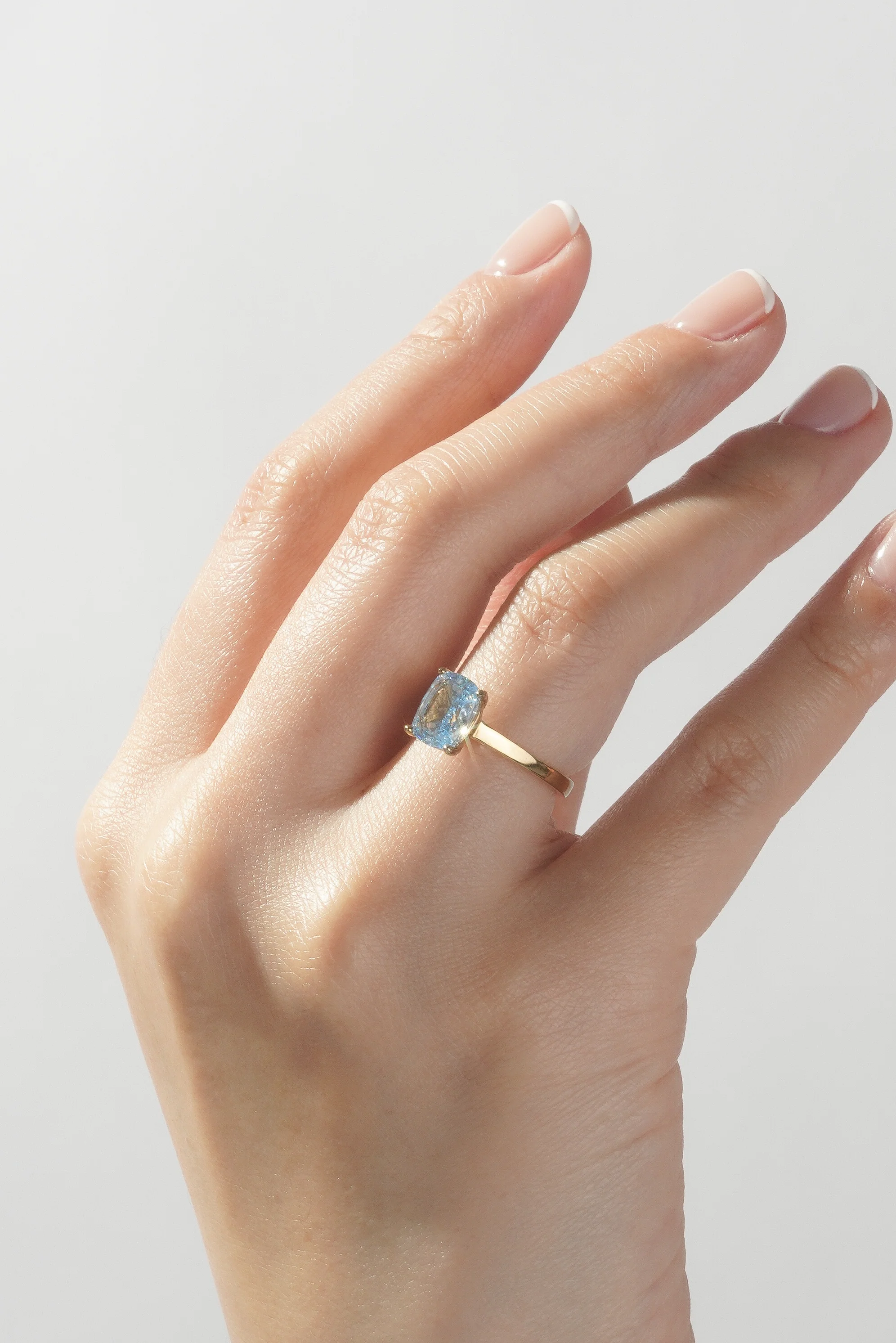 Blue Baby Cocktail Ring - Image 3