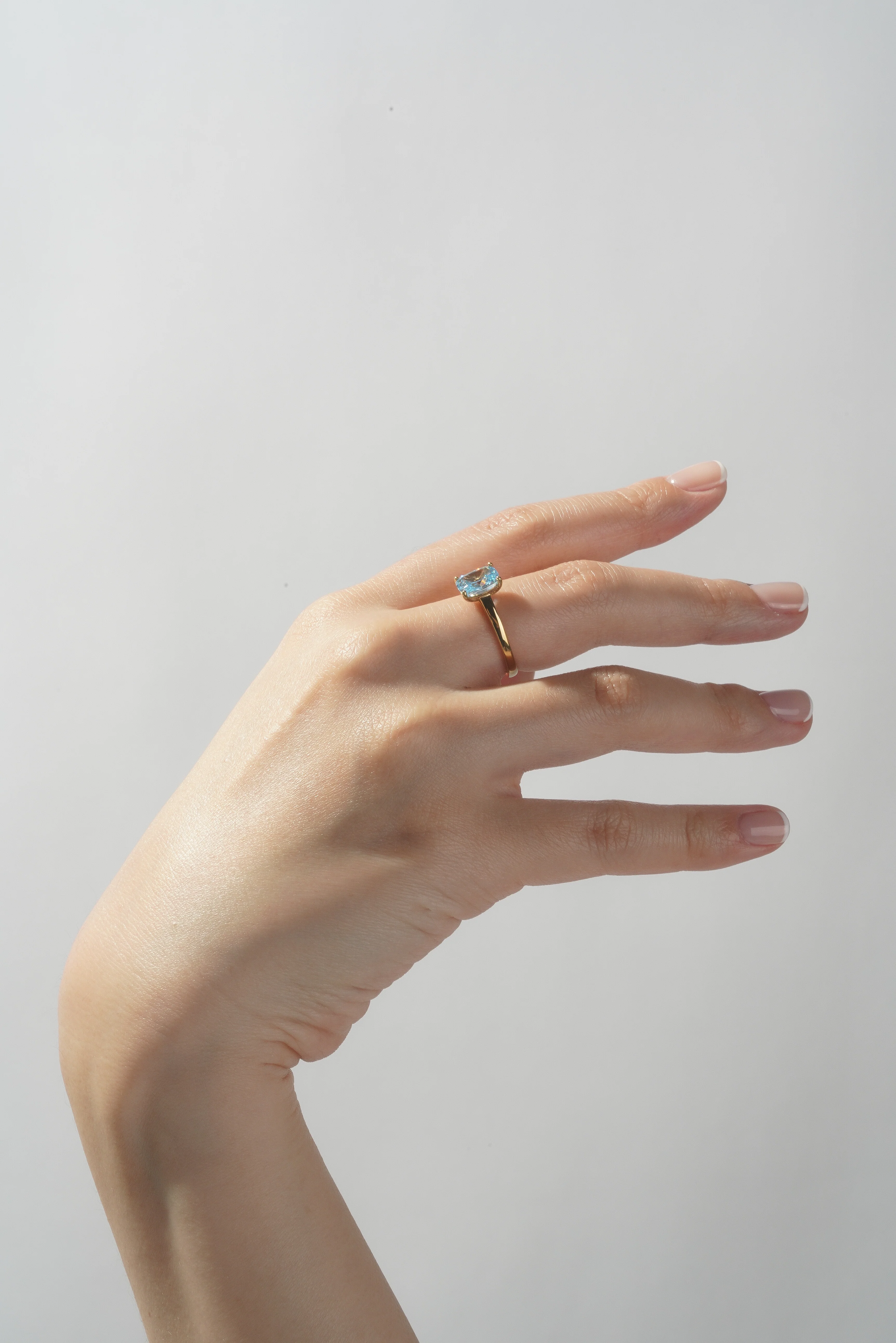 Blue Baby Cocktail Ring - Image 9