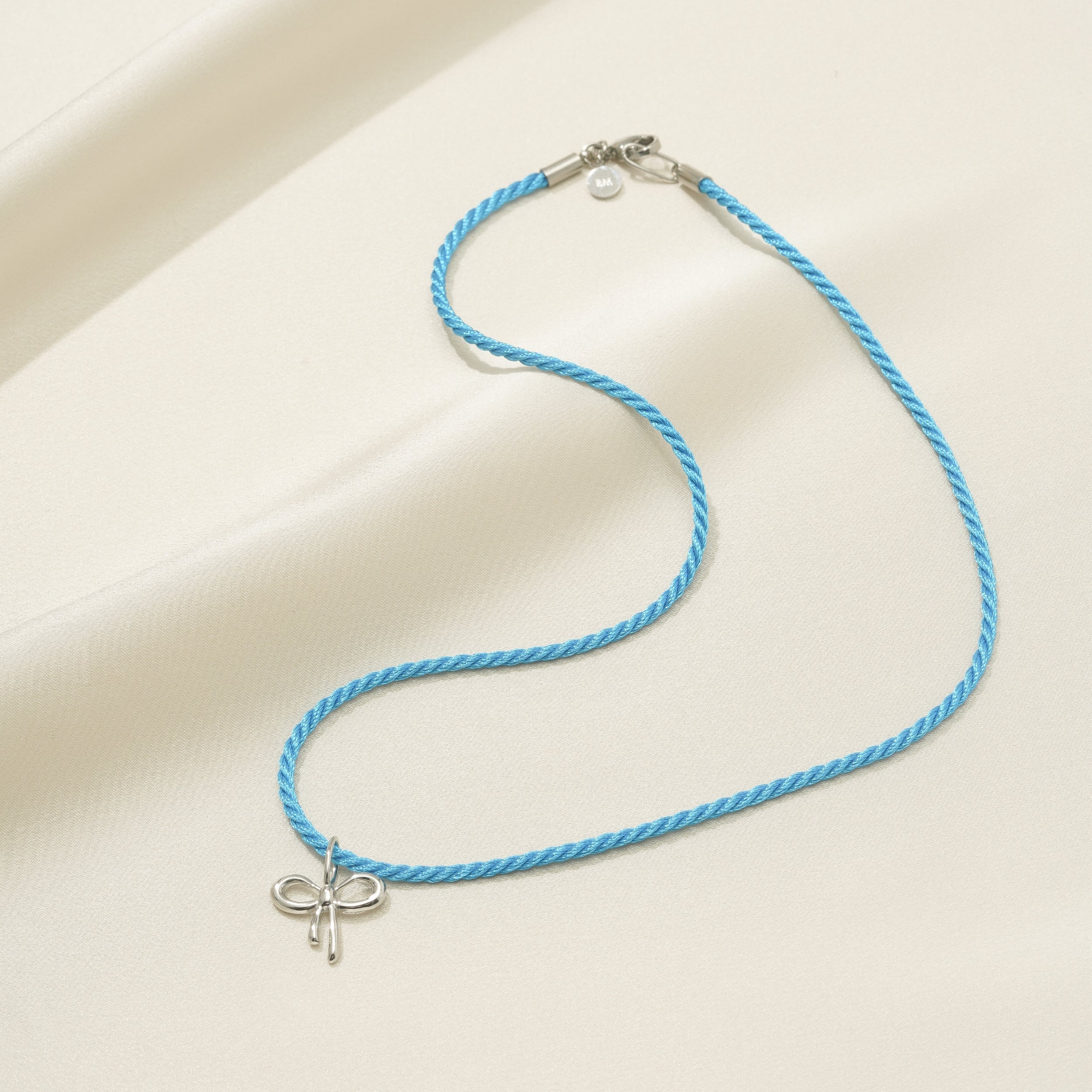 Blue Cord Necklace - Image 3