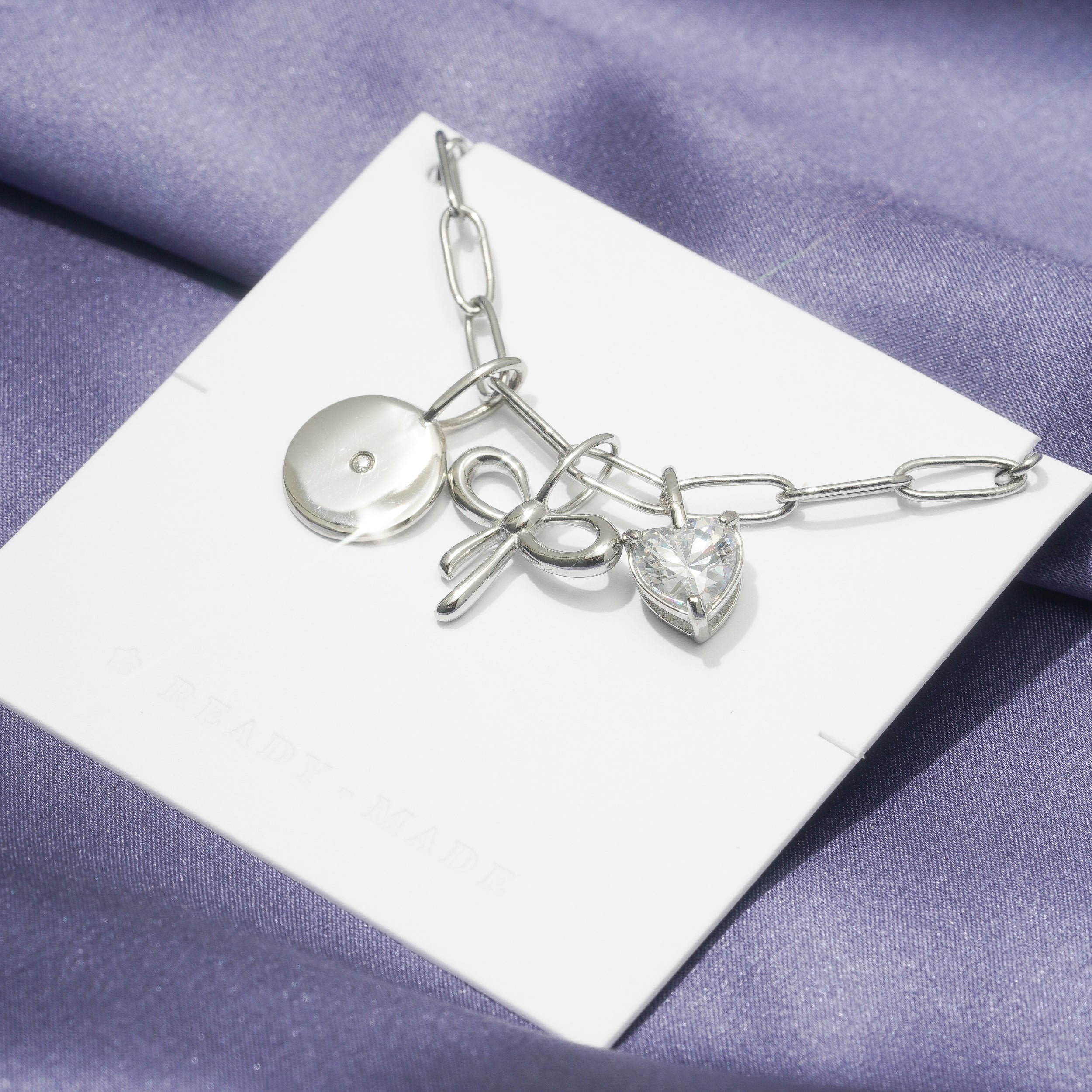 Bow Puffy Pendant - (Single) - Image 8