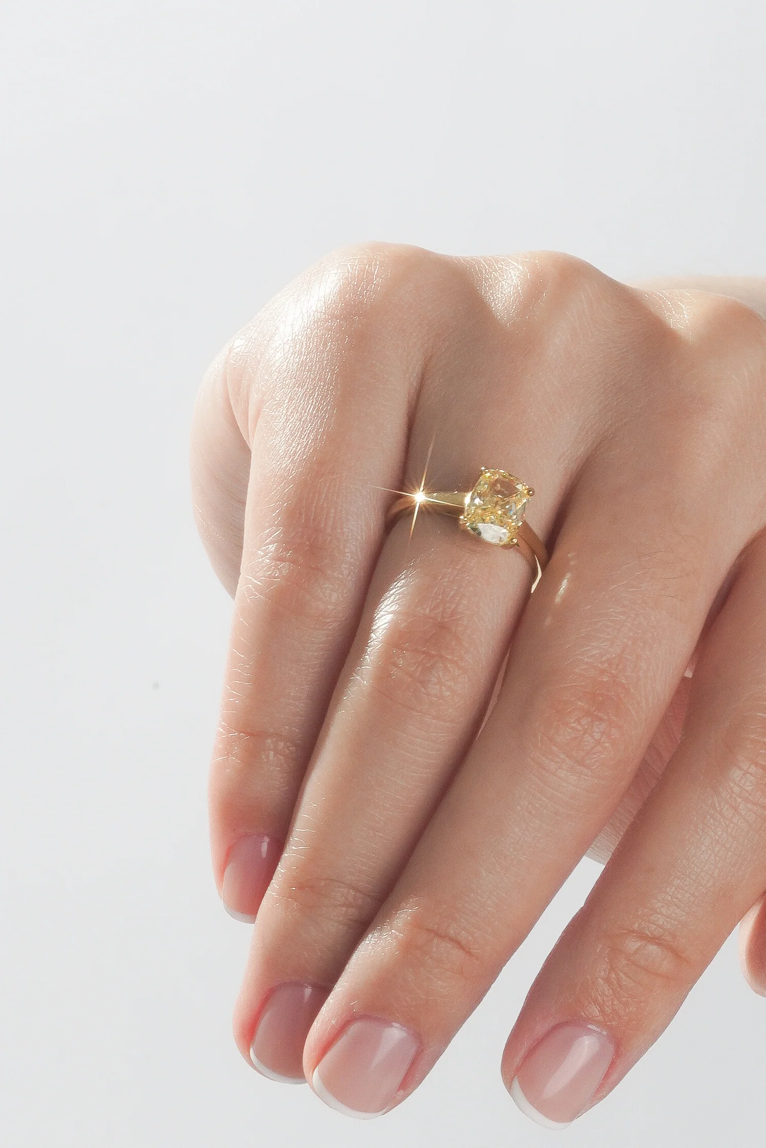 Canary Baby Cocktail Ring - Image 10