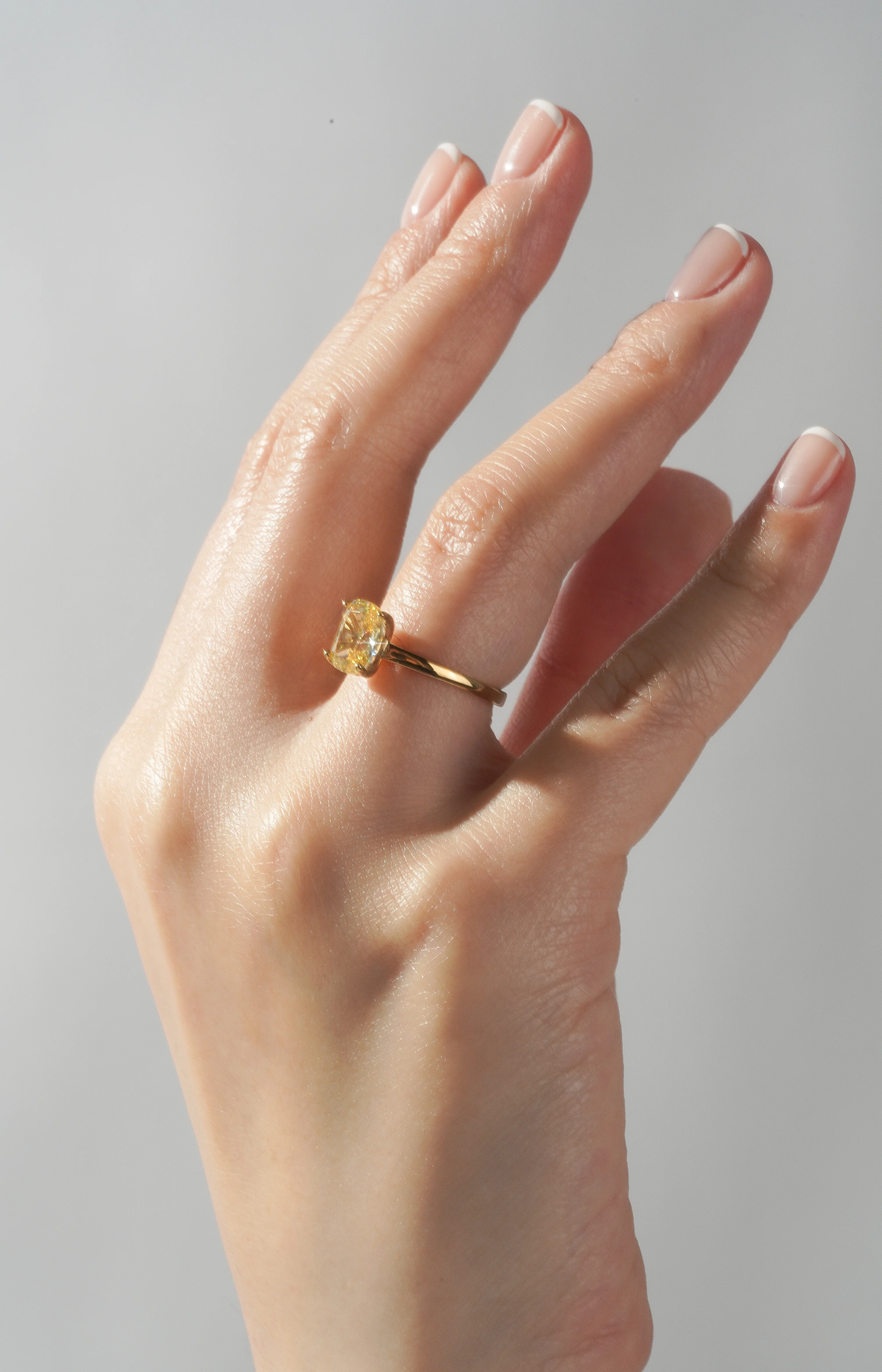 Canary Baby Cocktail Ring - Image 3