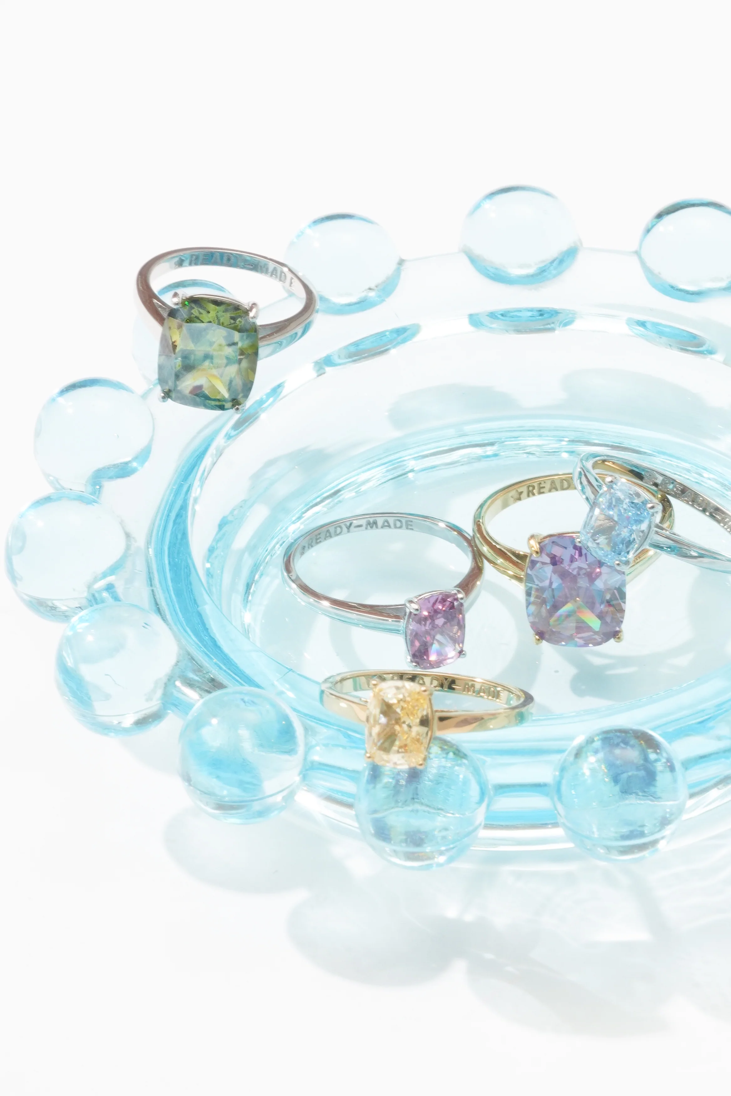 Canary Baby Cocktail Ring - Image 5