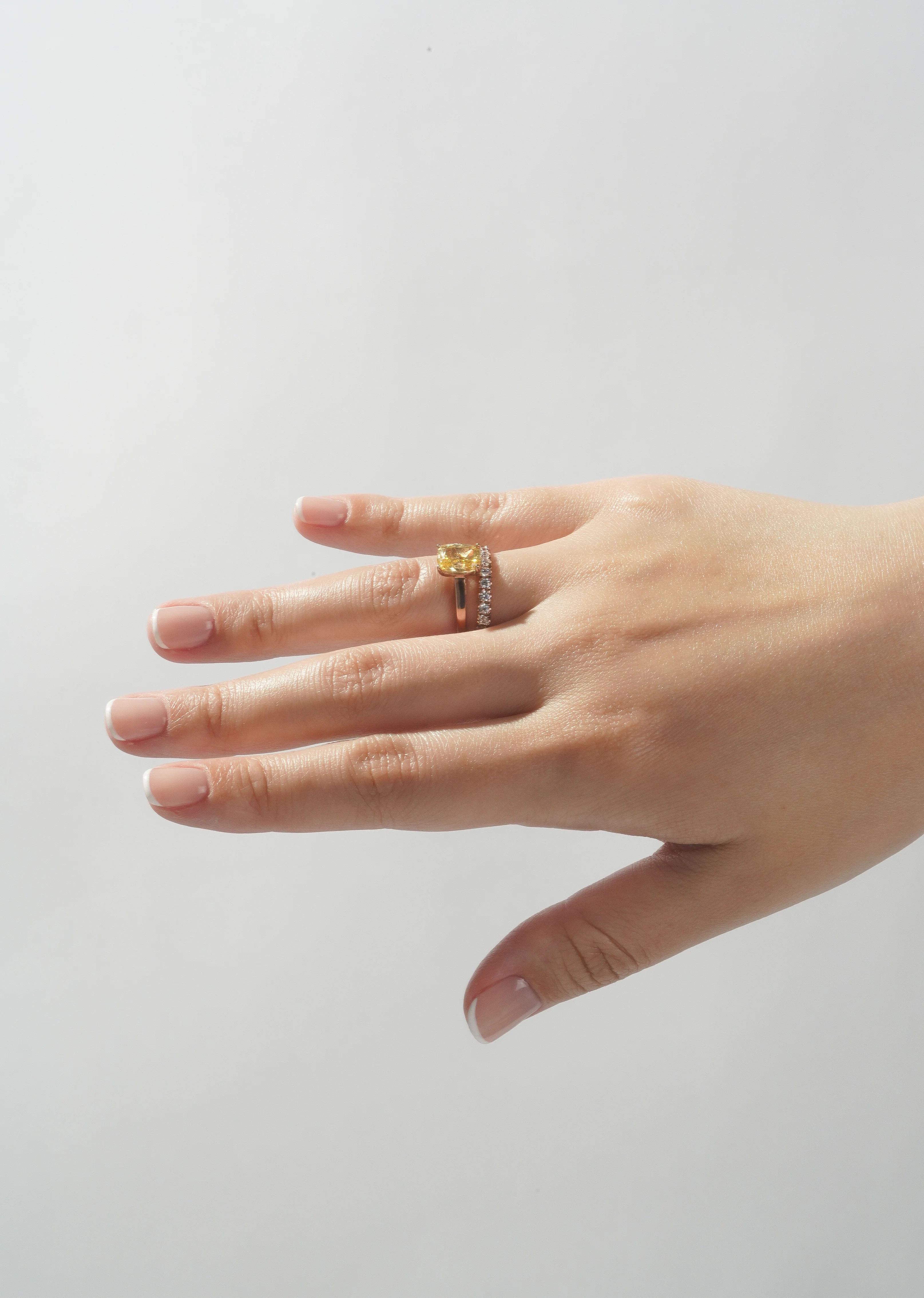 Canary Baby Cocktail Ring - Image 6