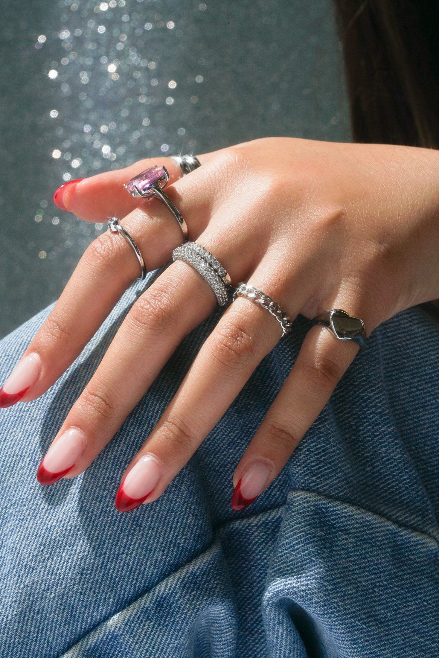 Chain Ring - Hypoallergenic Steel - Image 12