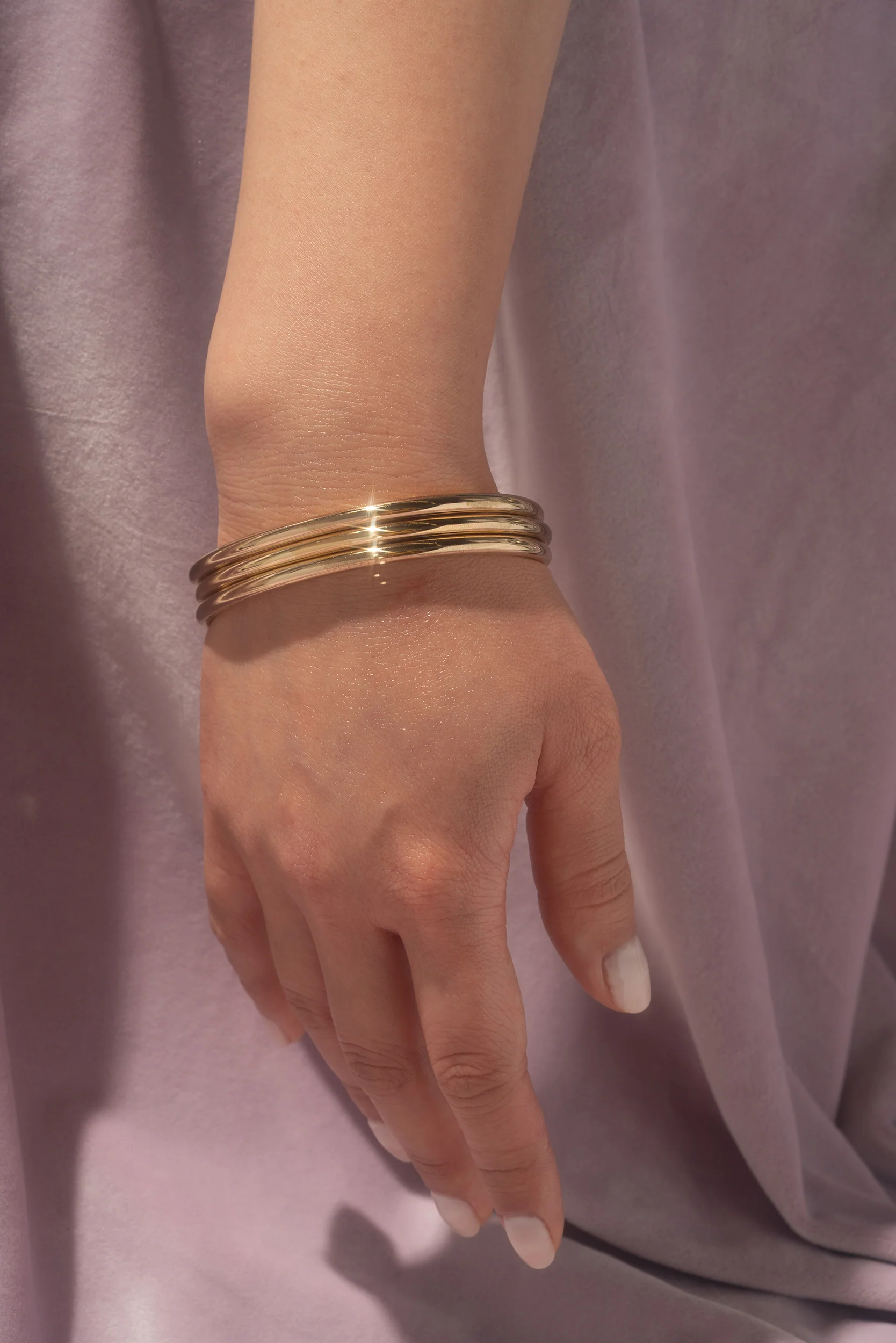 Chunky Bangle - Hypoallergenic Steel - Image 8