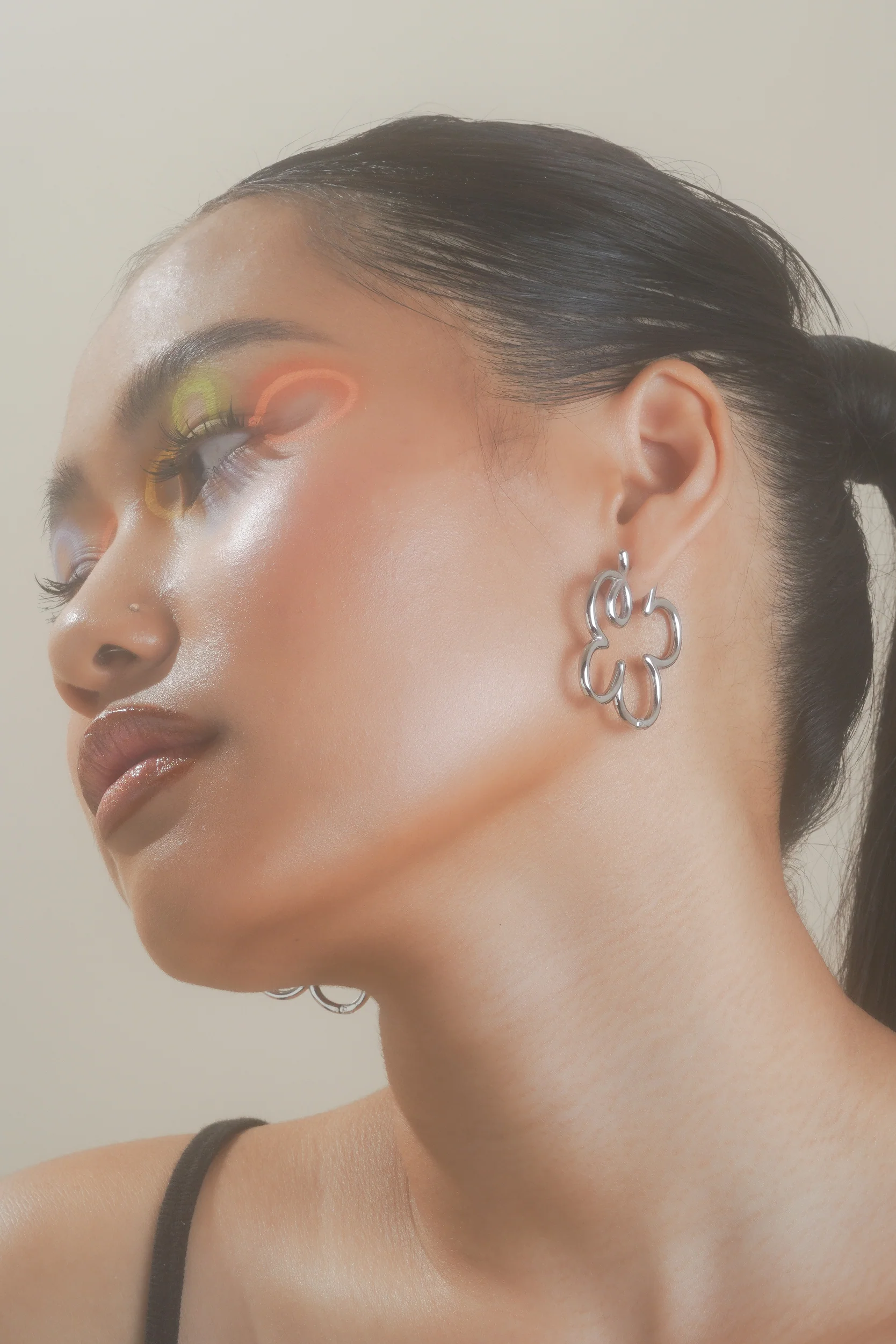 Clover Doodle Hoops (Pair) - Image 4