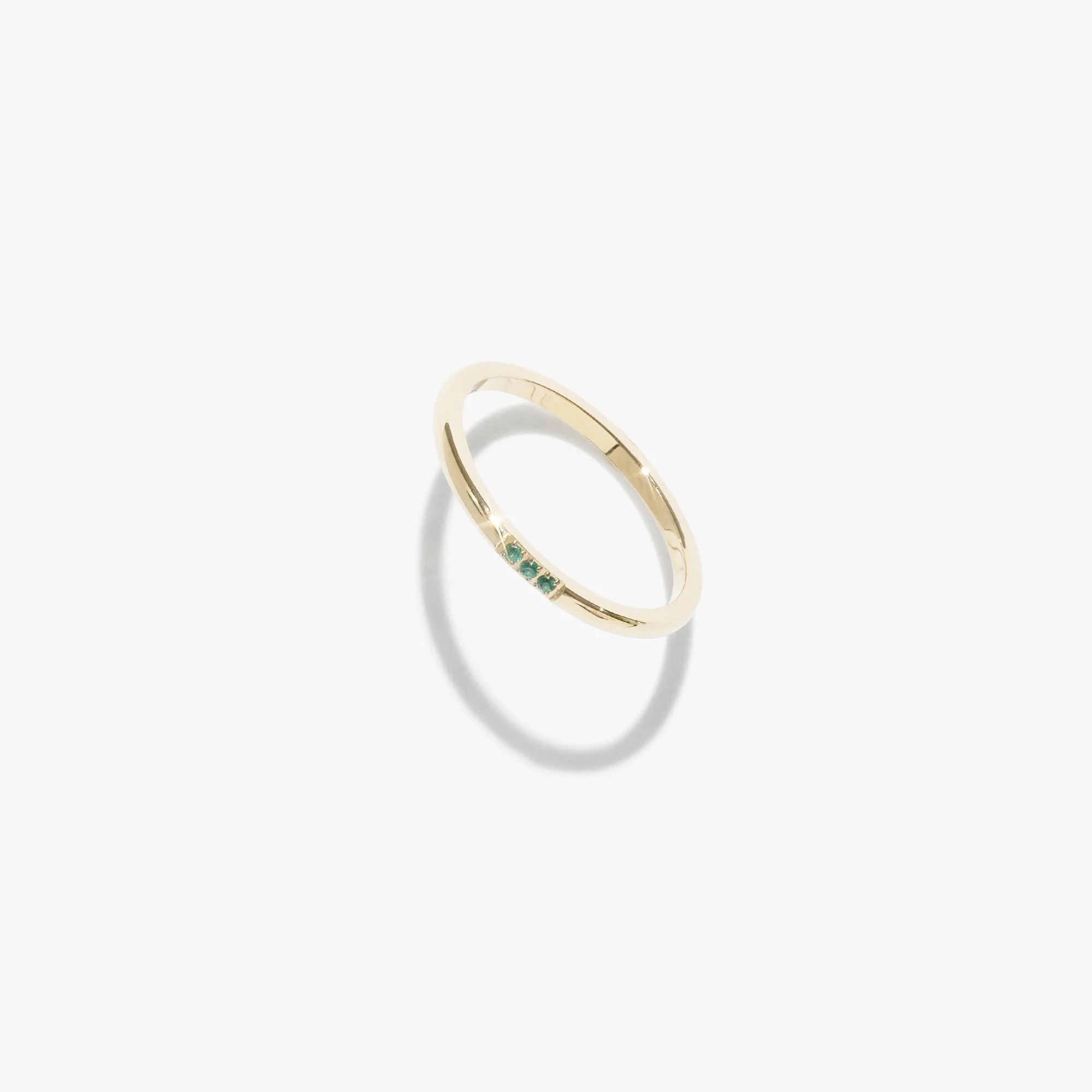 Emerald Stardust Ring