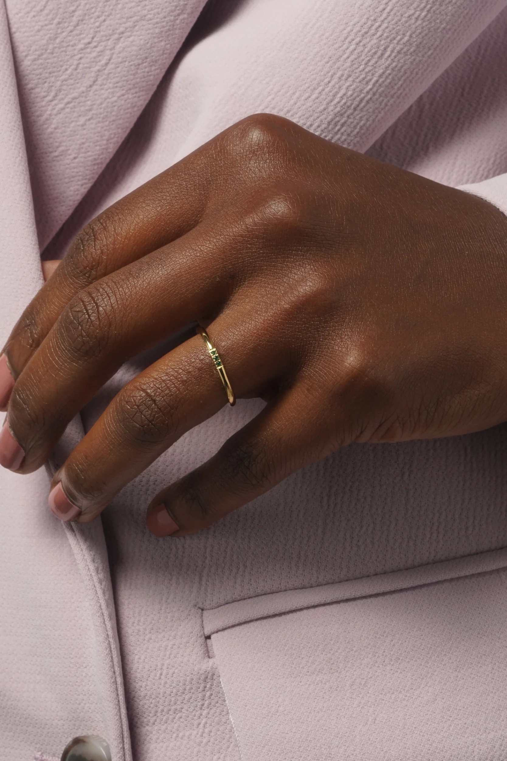 Emerald Stardust Ring - Image 6