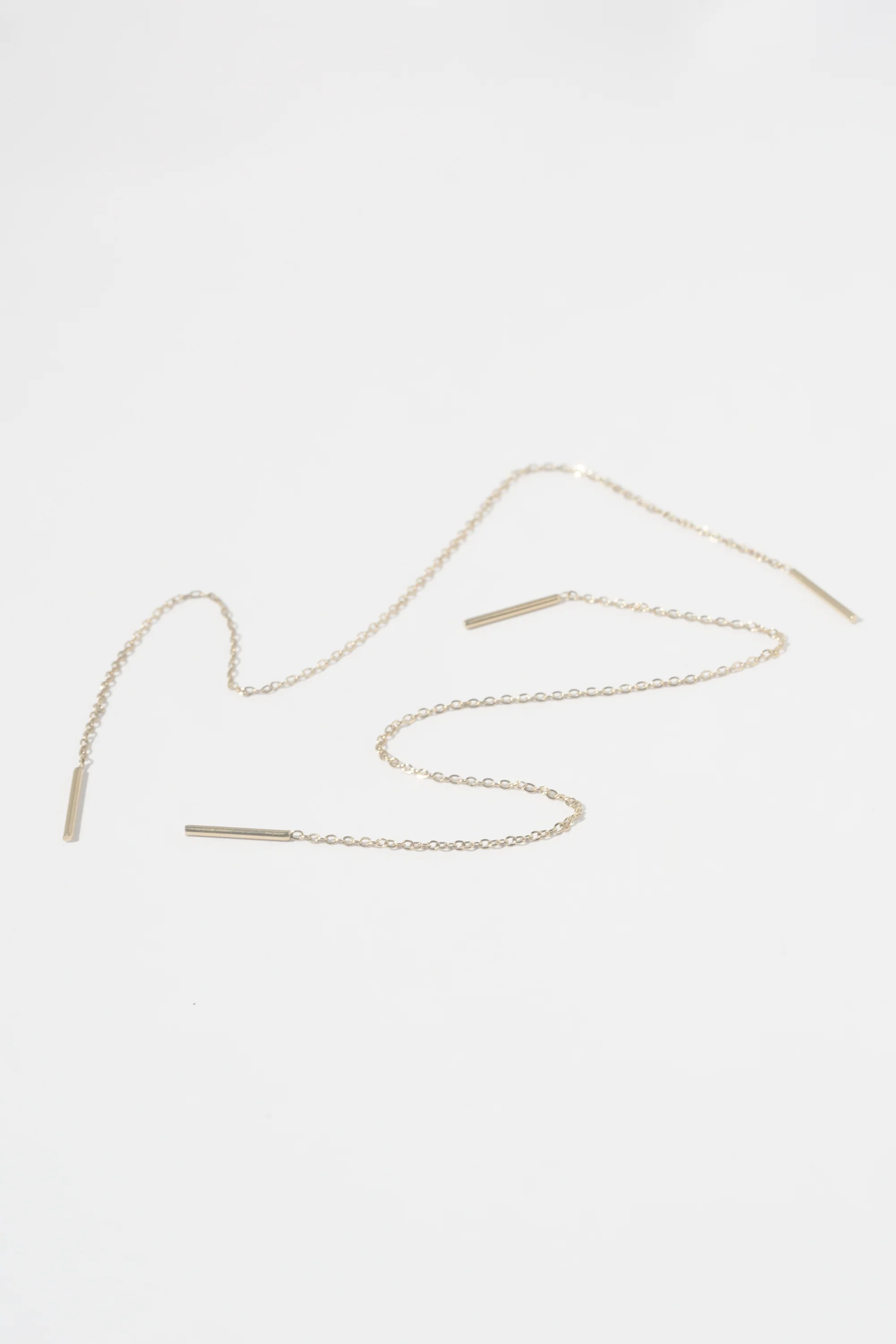 Extra Long Threader Earring (Single) - Image 4