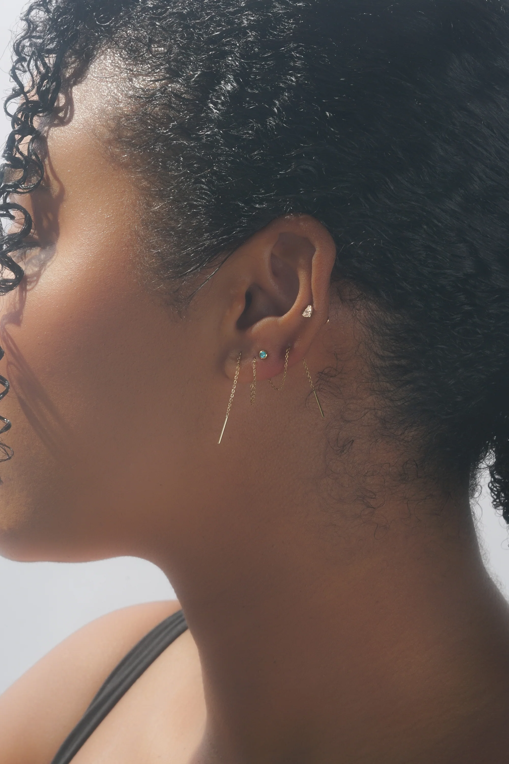 Extra Long Threader Earrings (Pair) - Image 7